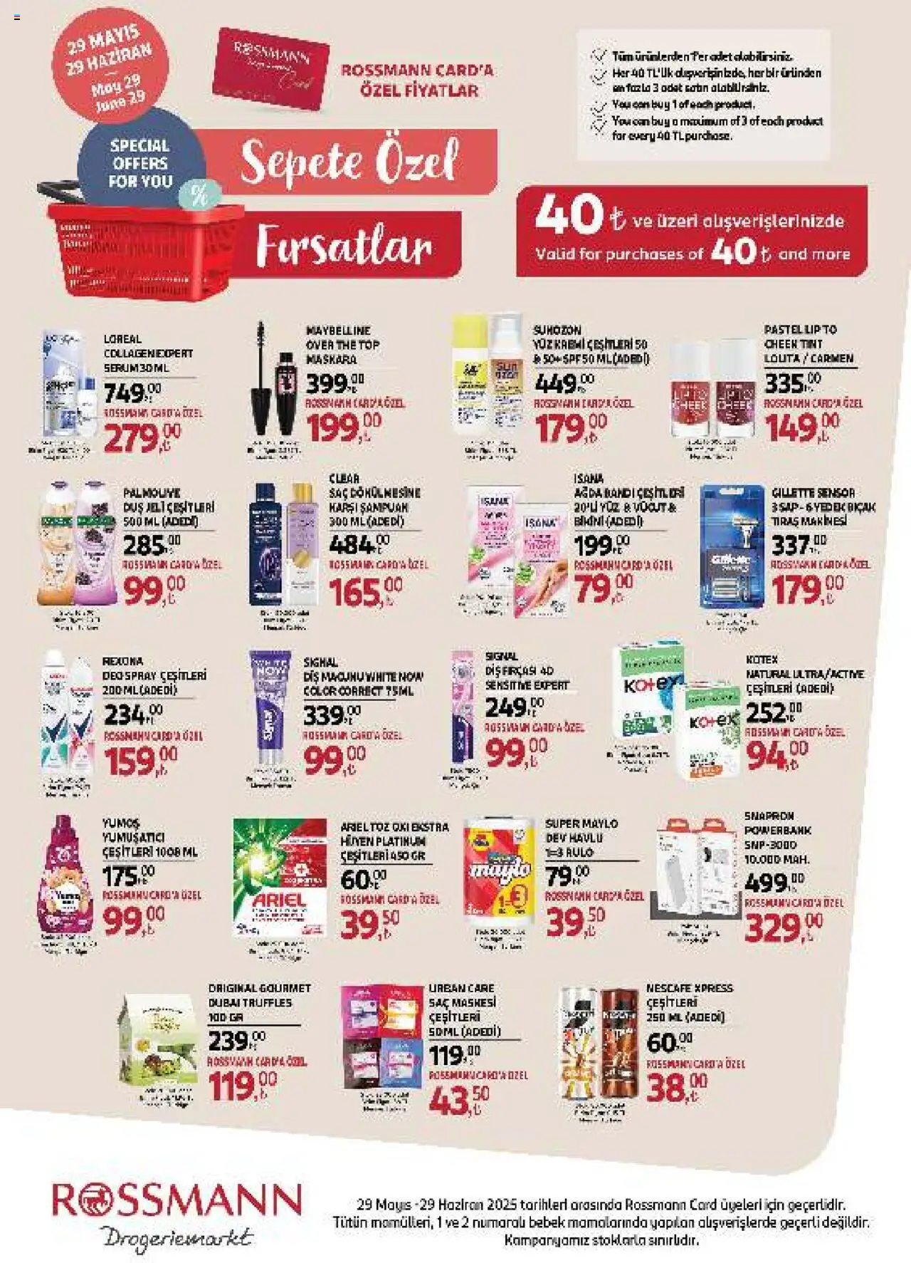 Rossmann Haziran Kişisel Bakım Kataloğu - 29.05.2025 tarihinden itibaren geçerlidir | Sayfa: 4 | Ürünler: Duş, Şampuan, Saç maskesi, Duş jeli