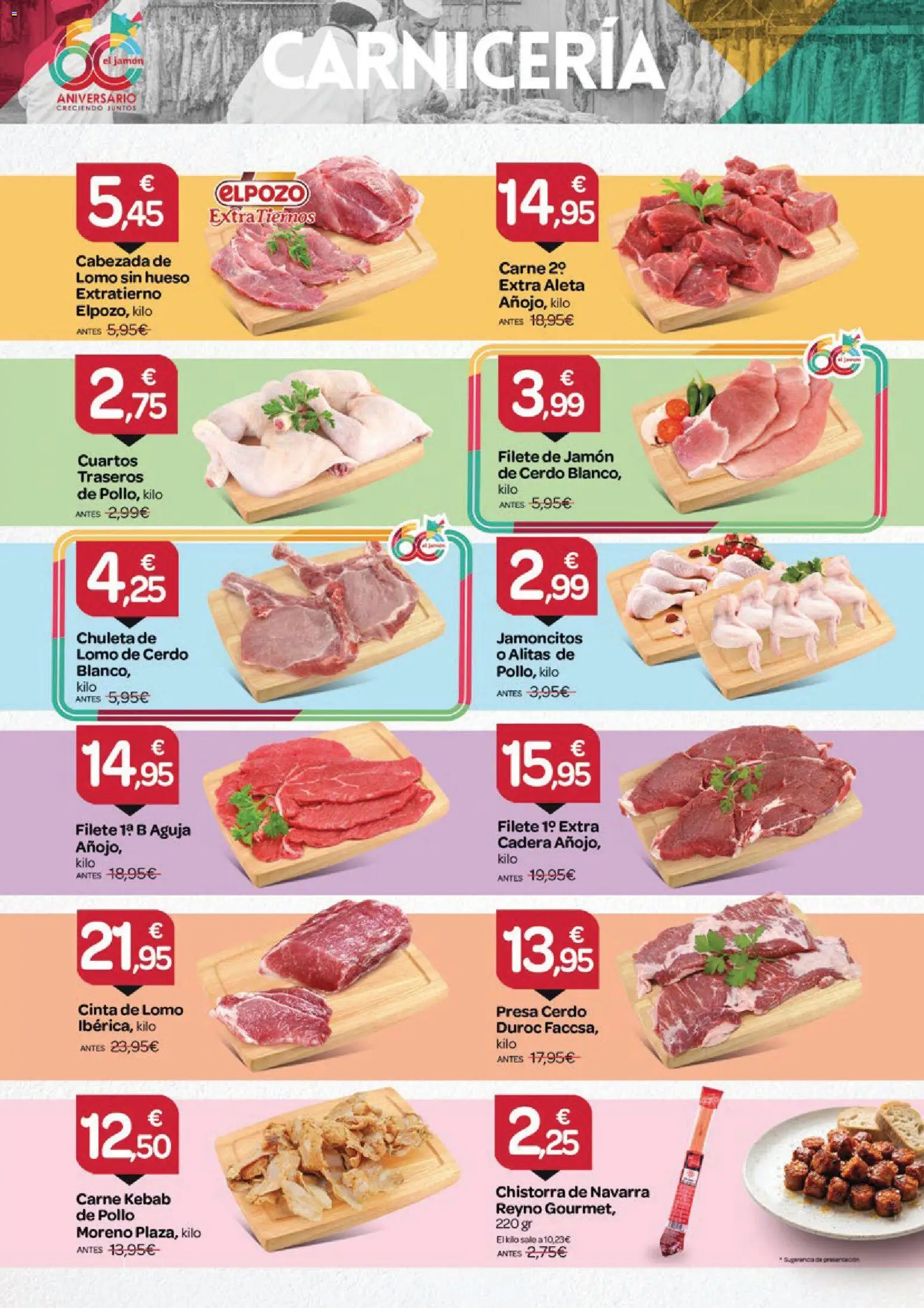 Supermercados El Jamón folleto │ válido desde el 26.03.2026 | Página: 2 | Productos: Jamón, Cerdo, Filete