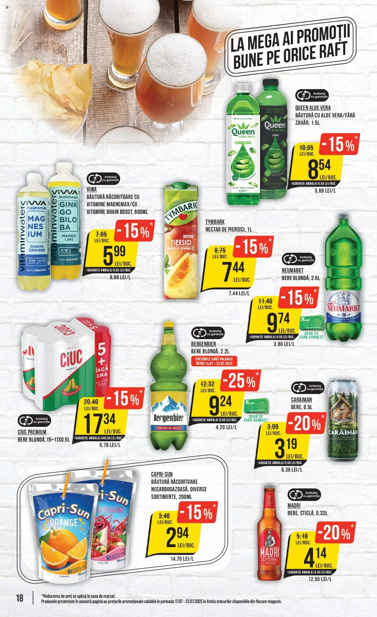 Catalog Mega Image – valabil de la 17.07.2025 | Pagină: 18 | Produse: Lime, Pc, Plastik Kulübe, Mango