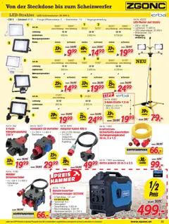Zgonc Flugblatt Jänner II 2026 ab 15.01.2026 gültig | Seite: 23 | Produkte: Steckdose