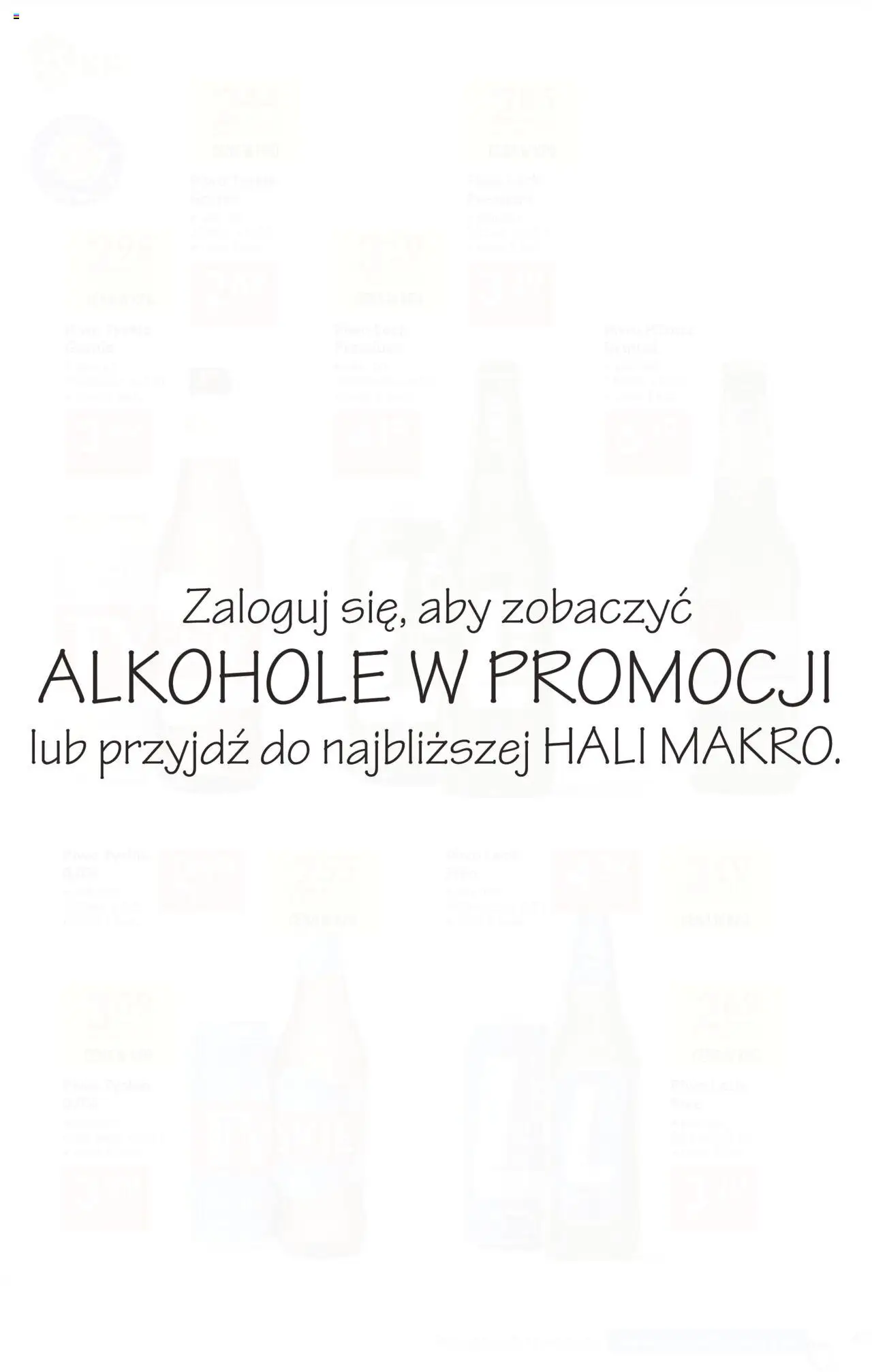 Makro Gazetka - Dystrybucja do sklepów od 16.09.2025 | Strona: 47 | Produkty: Por, Tyskie, Piwo
