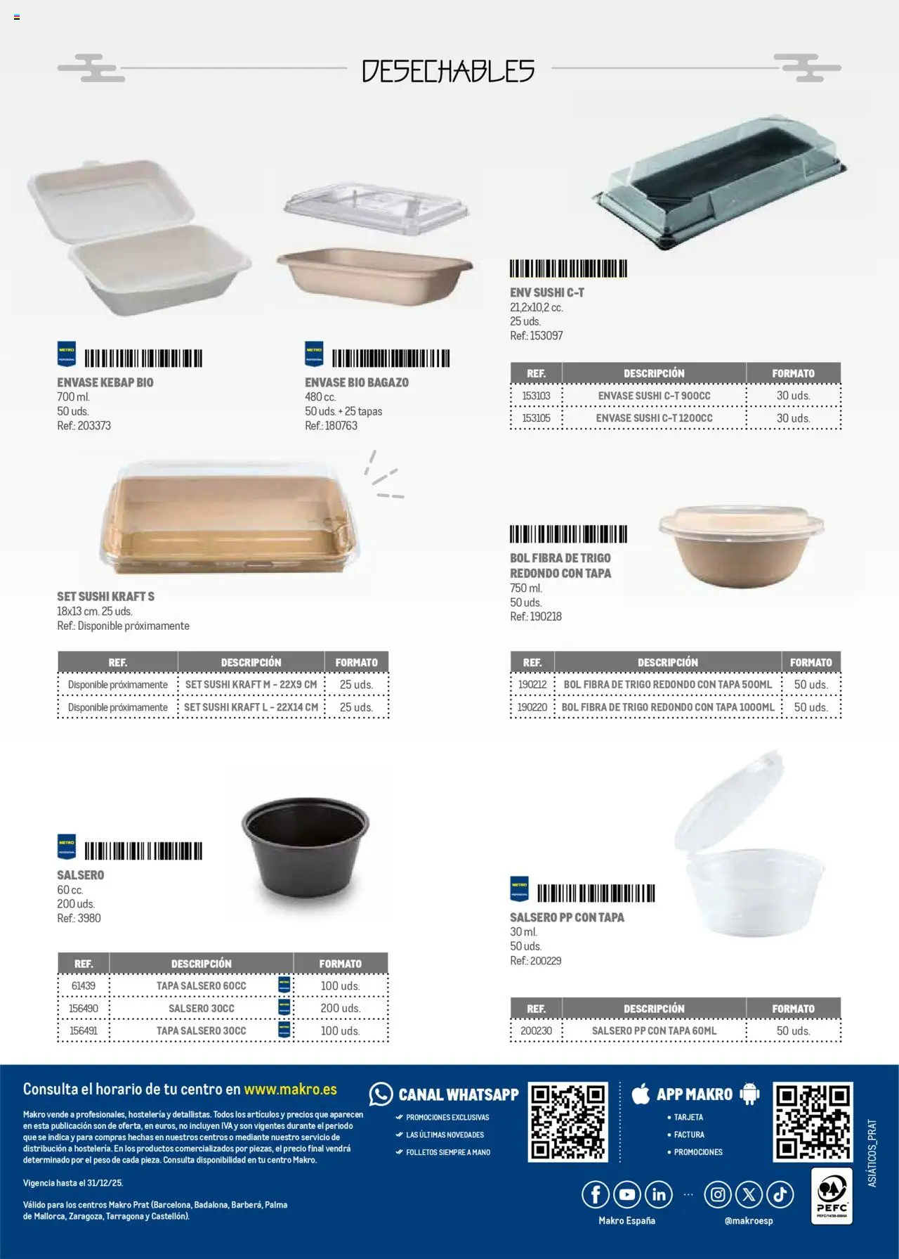 Makro - Cocina fusión asiática Prat │ válido desde el 04.06.2025 | Página: 72 | Productos: Peso, Σιδερώστρα