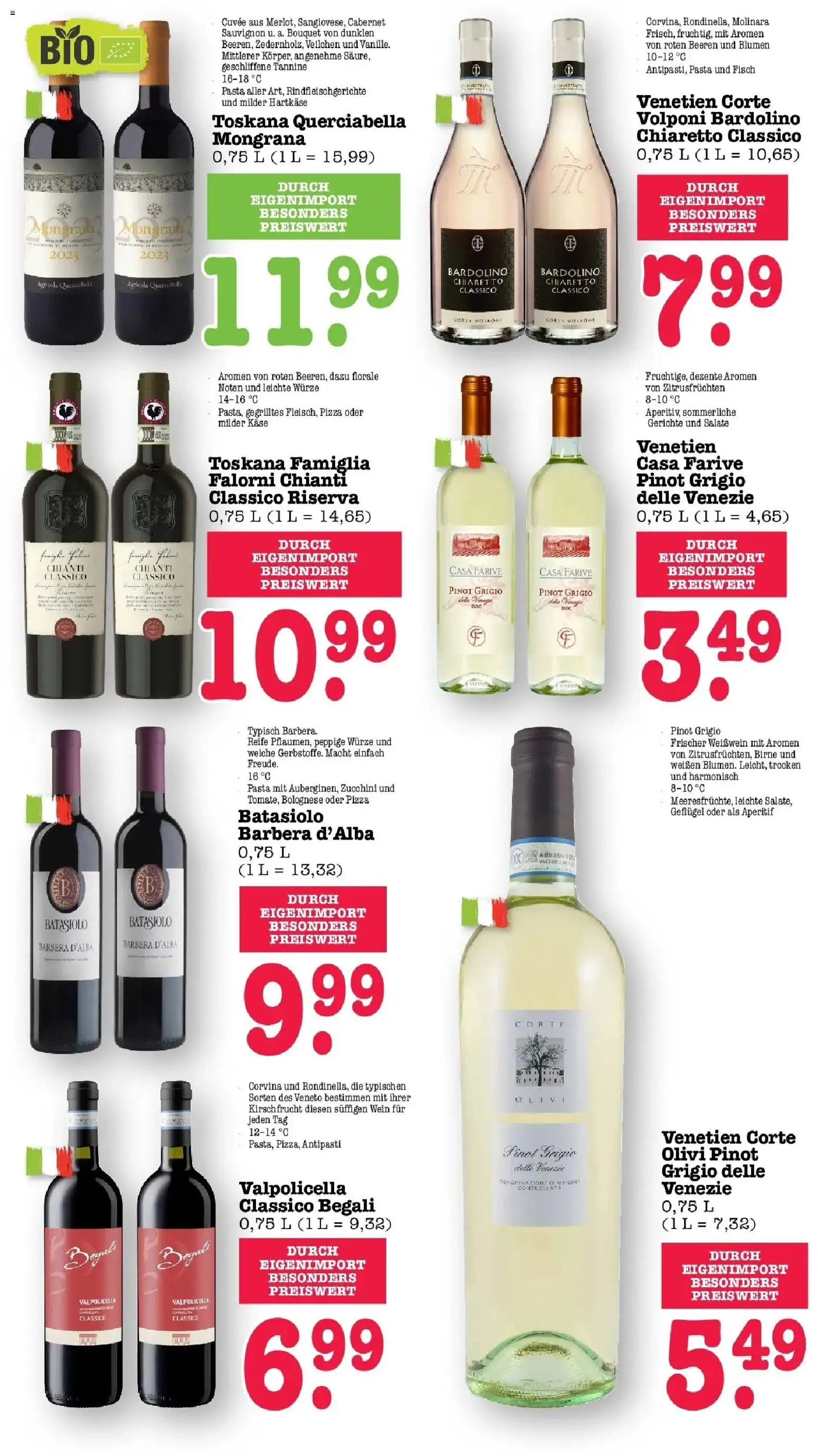 E center Prospekt Kuppenheim-Oberndorf	 – gültig ab 05.04.2026 | Seite: 57 | Produkte: Käse, Weißwein, Birne, Zucchini