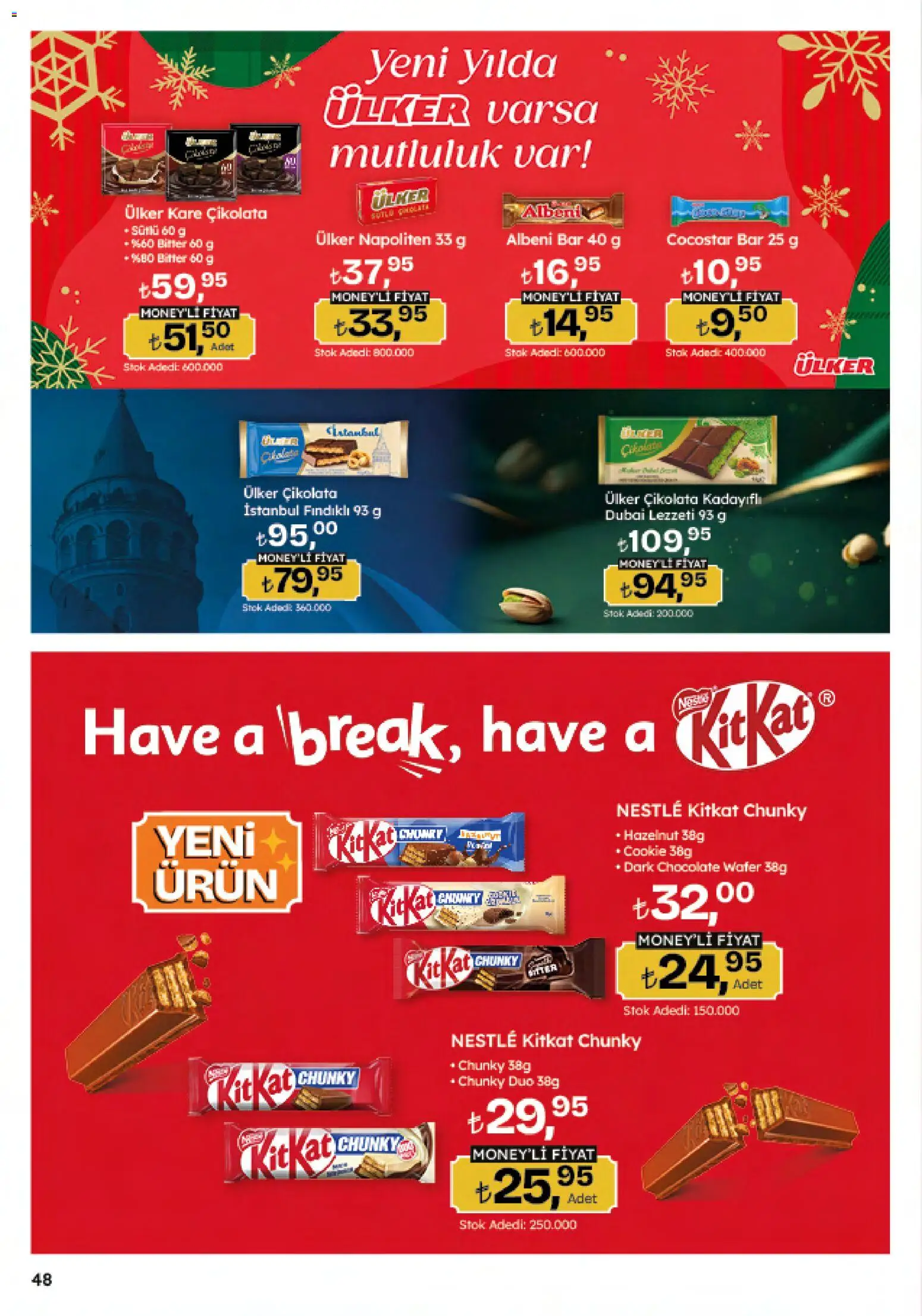 Migros Katalog - 5M Migroskop Dijital - 08.01.2026 tarihinden itibaren geçerlidir | Sayfa: 48 | Ürünler: Çikolata