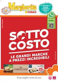 Anteprima del volantino Conad Margherita Lombardia catalogo valido a partire dal 29.01.2026