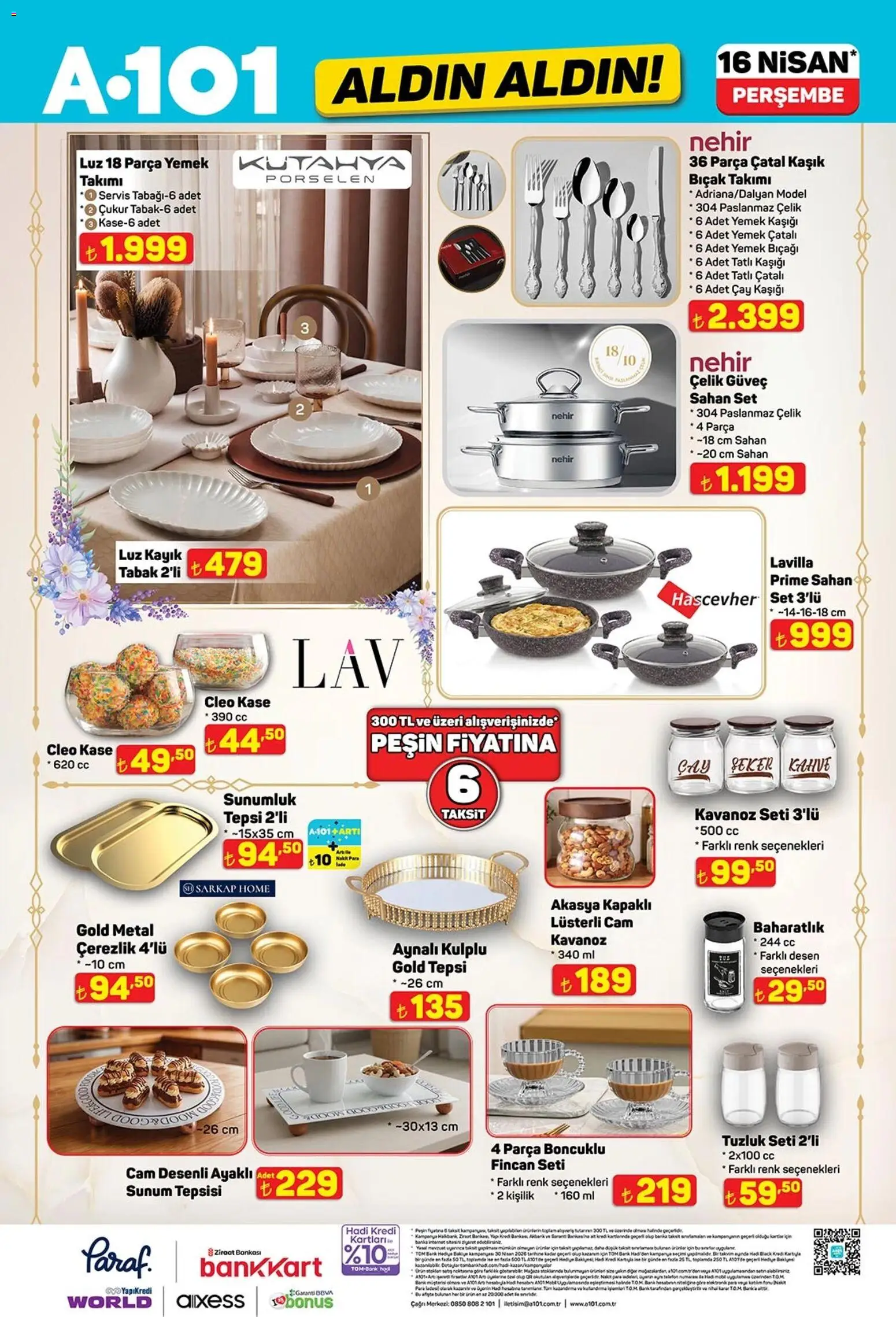 A101 - Katalog Aldın Aldın - 16.04.2026 tarihinden itibaren geçerlidir | Sayfa: 13