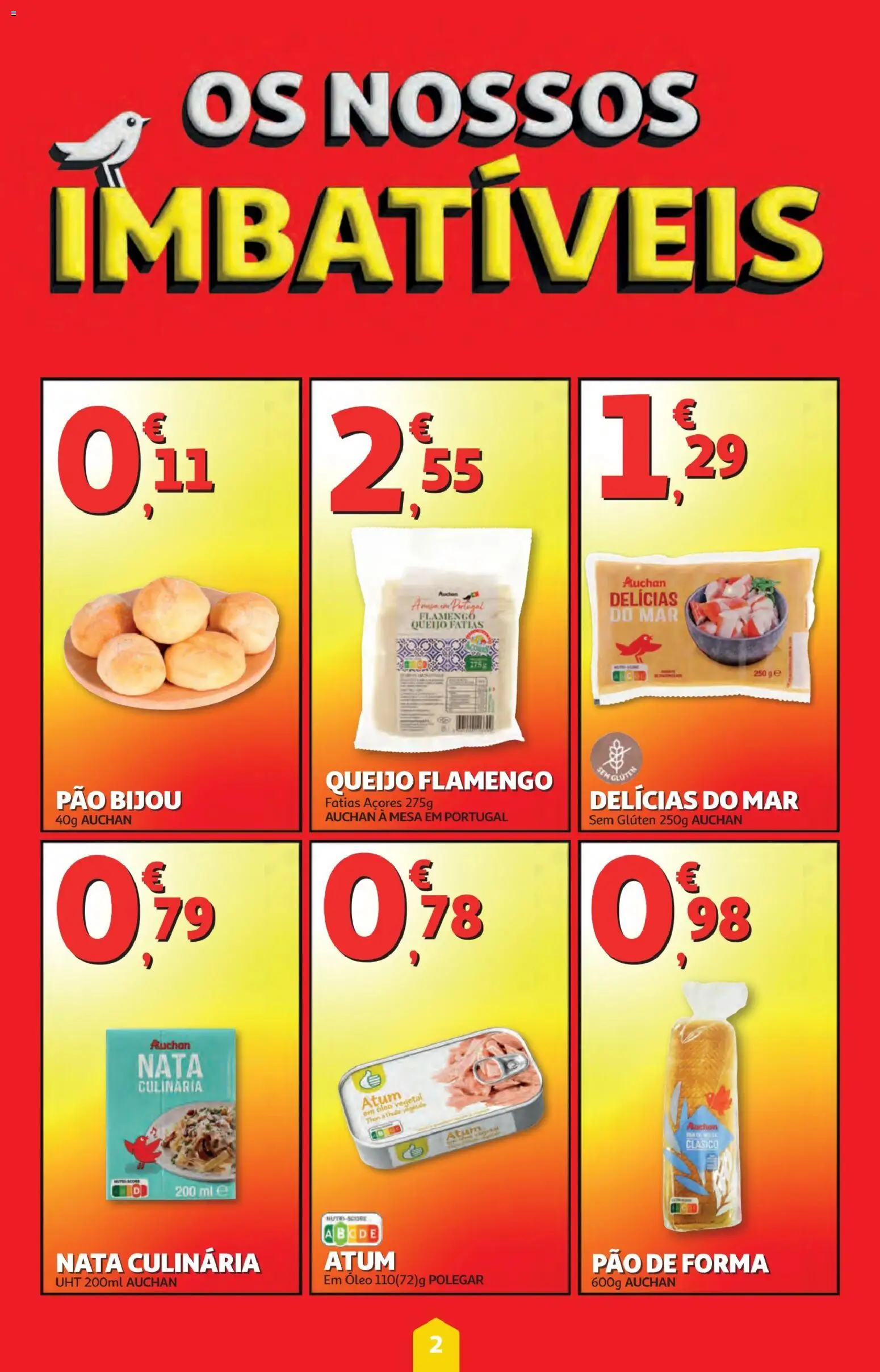 Minipreço folheto │ válido de 08.01.2026 | Página: 2 | Produtos: Atum, Mesa, Queijo, Óleo