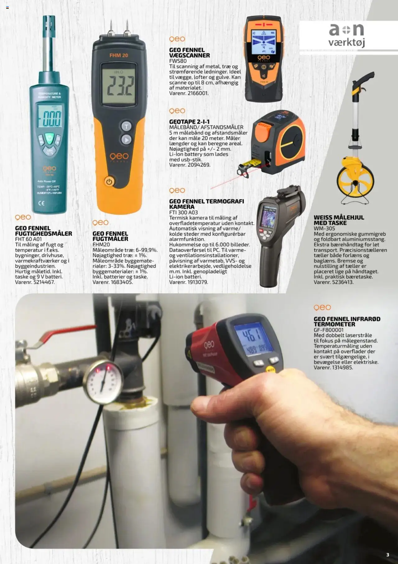 Davidsen Tilbudsavis gyldig fra 27.02.2025 | Side: 3 | Produkter: Batterier, Taske, Termometer, Søm