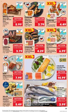 Kaufland prospekt Zossen	 - gültig ab dem 21.07.2025 | Seite: 36 | Produkte: Hahnchen, Cevapcici, Fisch, Hahnchenbrust