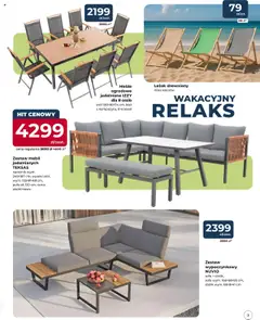 Mrówka Gazetka - Lubliniec od 10.07.2025 | Strona: 3 | Produkty: Leżak, Zestaw wypoczynkowy, Stół, Izzy