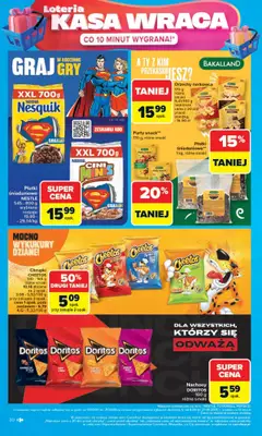 Carrefour Gazetka od 08.09.2025 | Strona: 30 | Produkty: Chrupki, Doritos, Gry, Płatki
