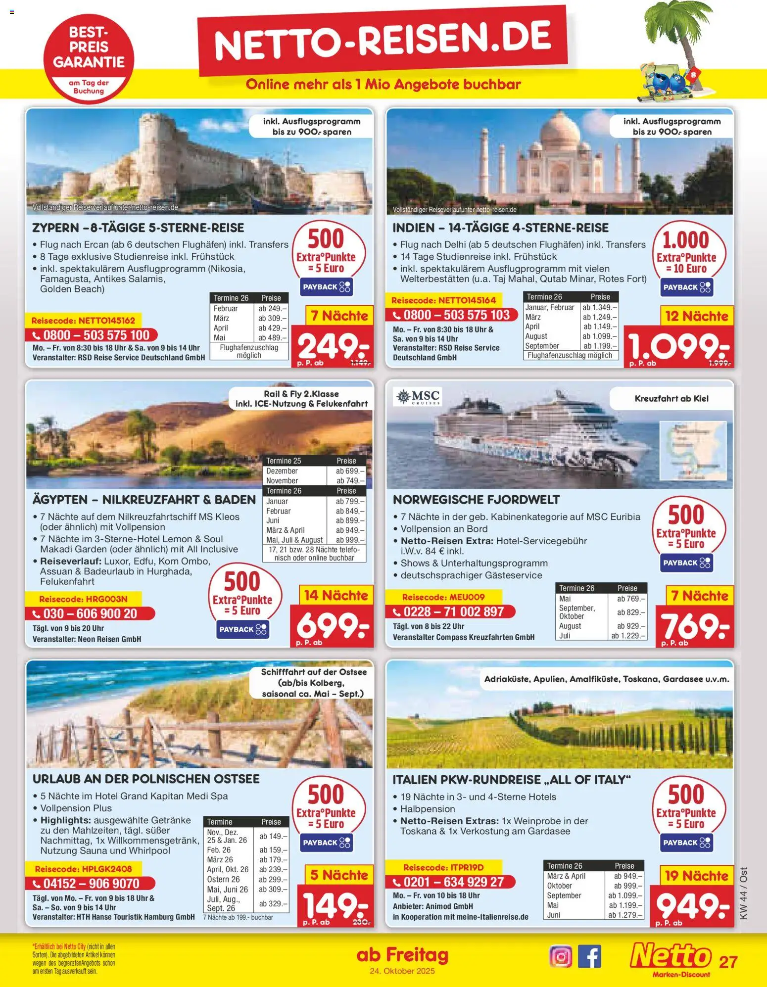 Netto Marken-Discount Prospekt 	 – gültig ab 27.10.2025 | Seite: 31 | Produkte: Uhr
