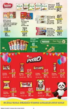 22.04.2026 tarihinden itibaren geçerli olan CarrefourSA kataloğu önizlemesi | Sayfa: 27 | Ürünler: Gofret, Çikolata, Sebze, Meyve