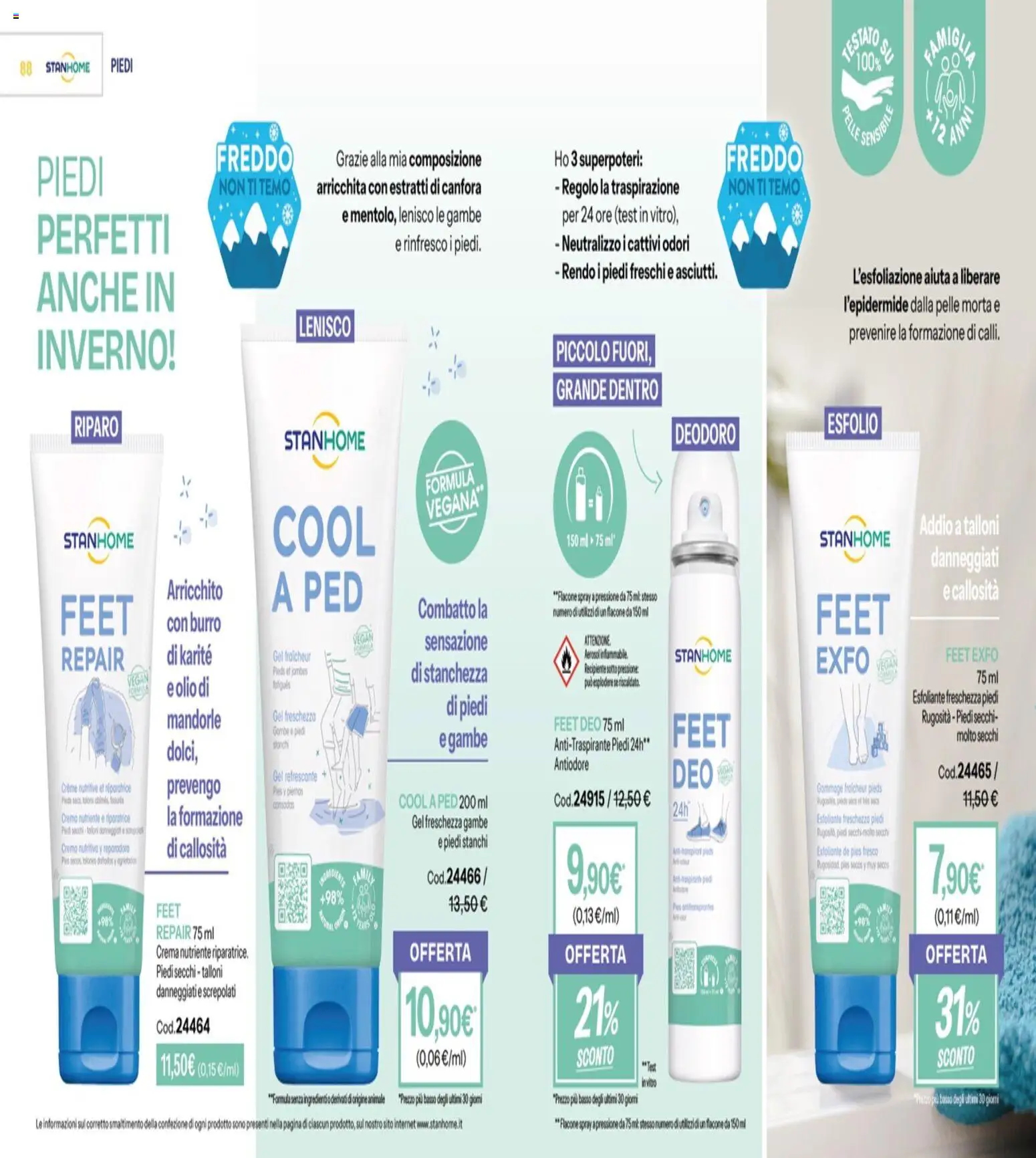Volantino Stanhome del 21.10.2025 | Pagina: 45 | Prodotti: Crema, Olio, Burro, Mandorle