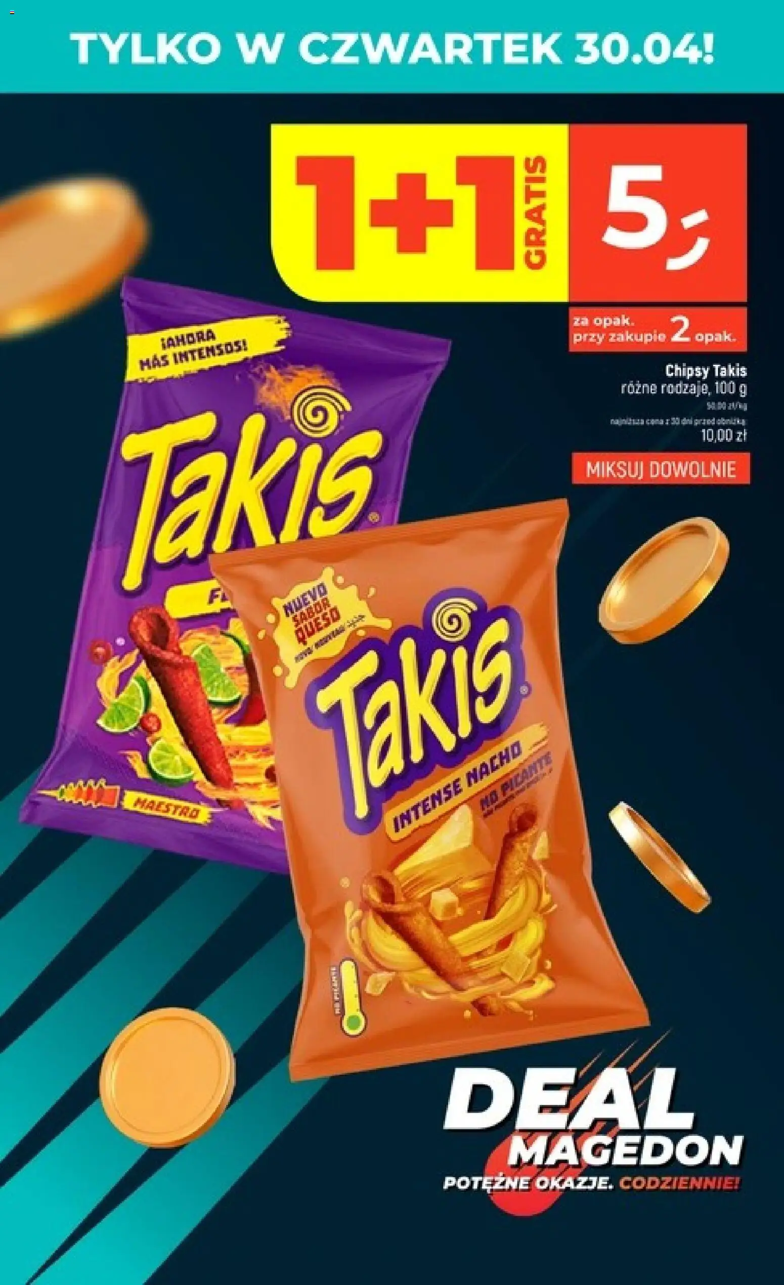 Dealz gazetka - Majlepsze promki od 30.04.2026 | Strona: 2 | Produkty: Chipsy