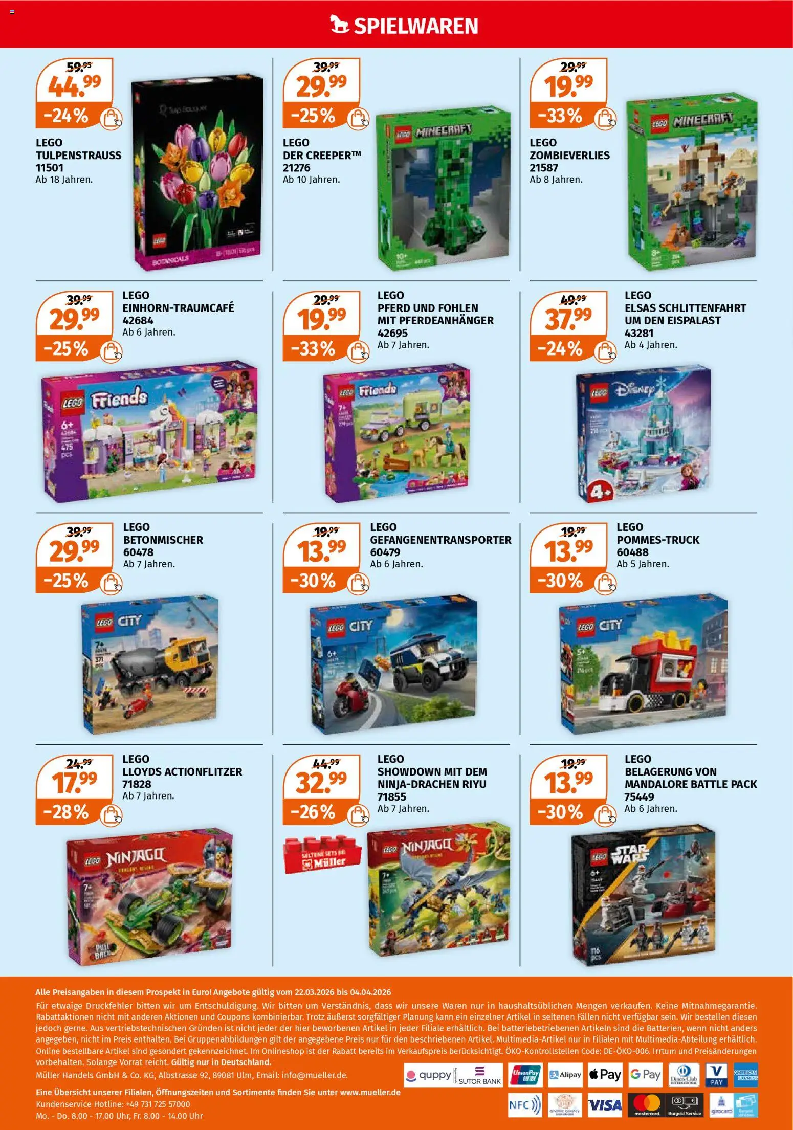 Müller Spielwaren für Groß und Klein – gültig ab 22.03.2026 | Seite: 20