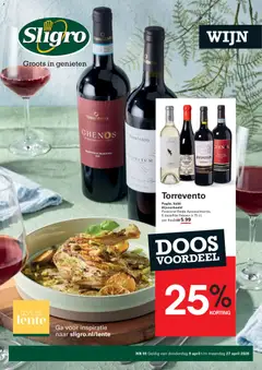 Sligro folder - Wijn - Voorbeeld van een folder van Sligro, geldig van 09.04.2026