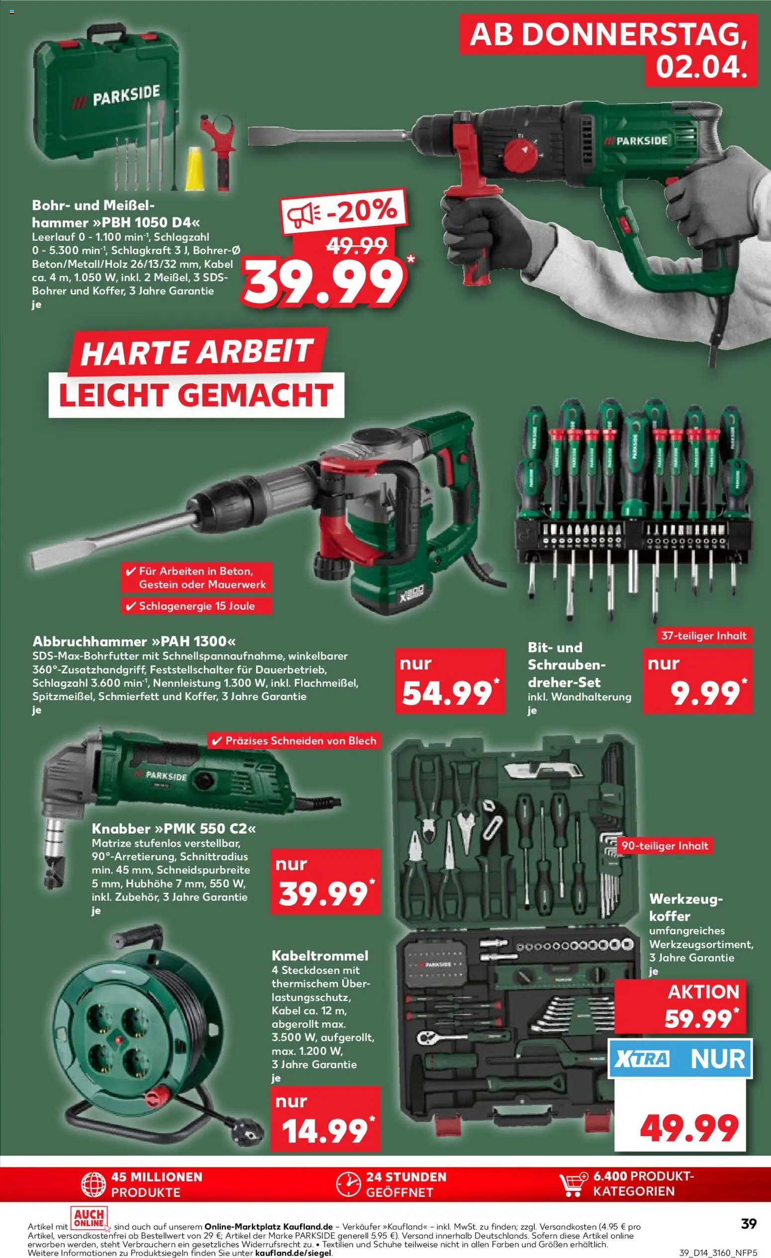 Kaufland Prospekt Potsdam	 – gültig ab 02.04.2026 | Seite: 37 | Produkte: Kabel, Koffer