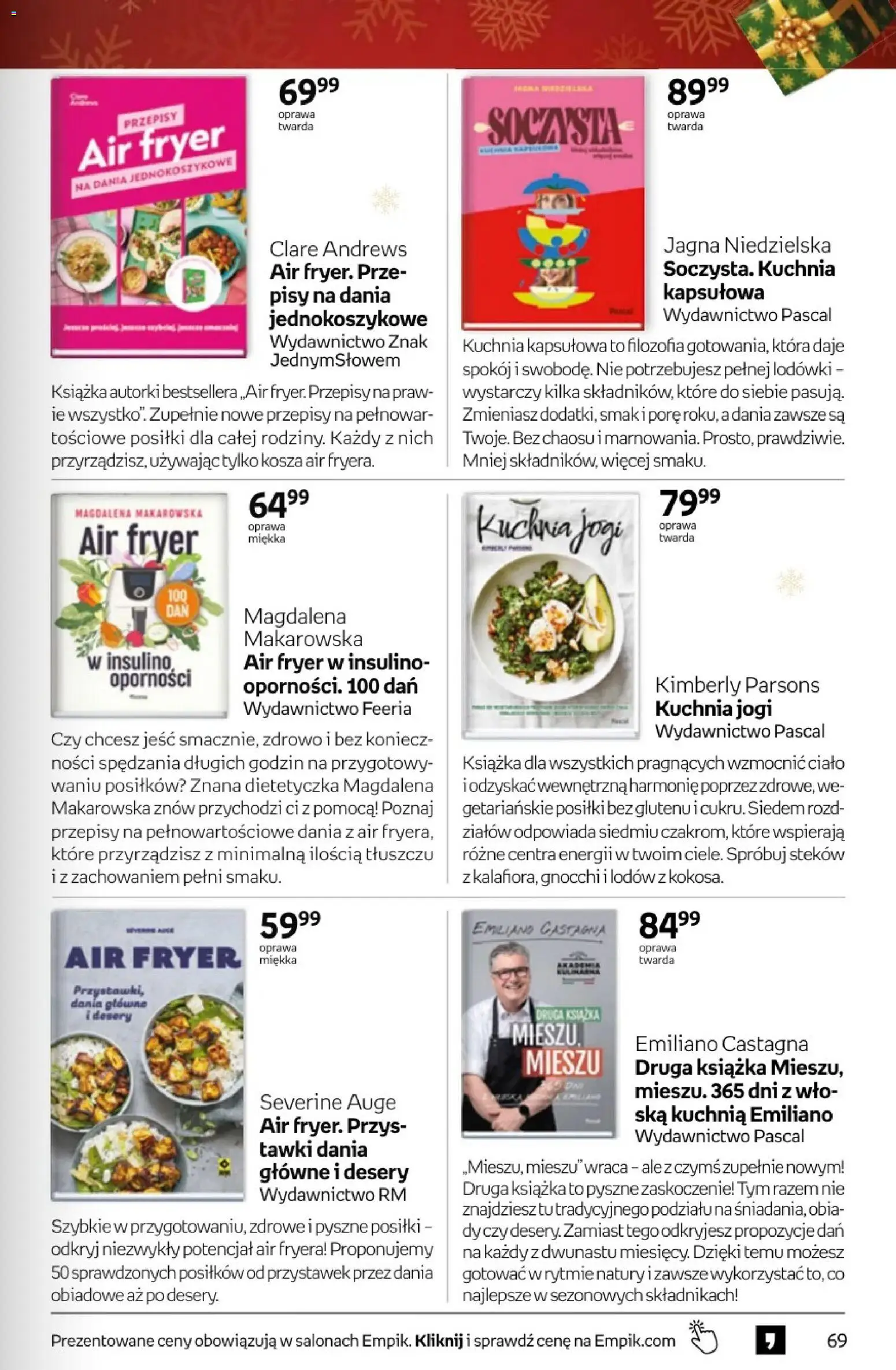 Empik promocje - Tom kultury Książki od 26.11.2025 | Strona: 69 | Produkty: Gnocchi