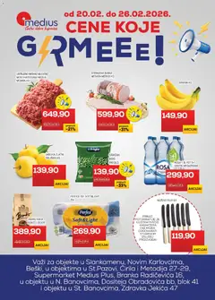 Medius cene koje grmeee - pregled Medius kataloga - važi od 20.02.2026