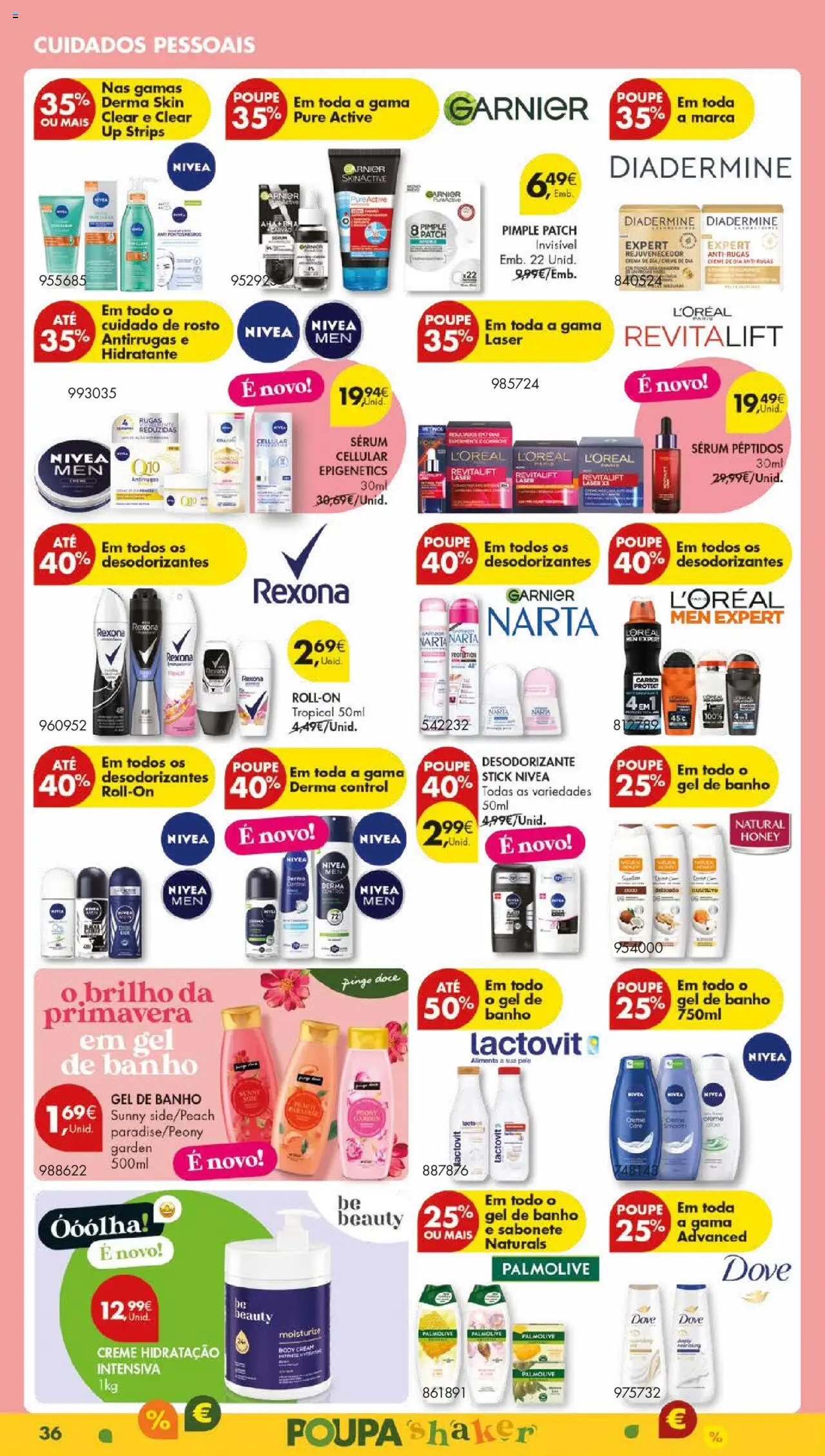 Pingo Doce folheto │ válido de 09.09.2025 | Página: 40 | Produtos: Gel de banho, Sabonete, Sérum, Banho