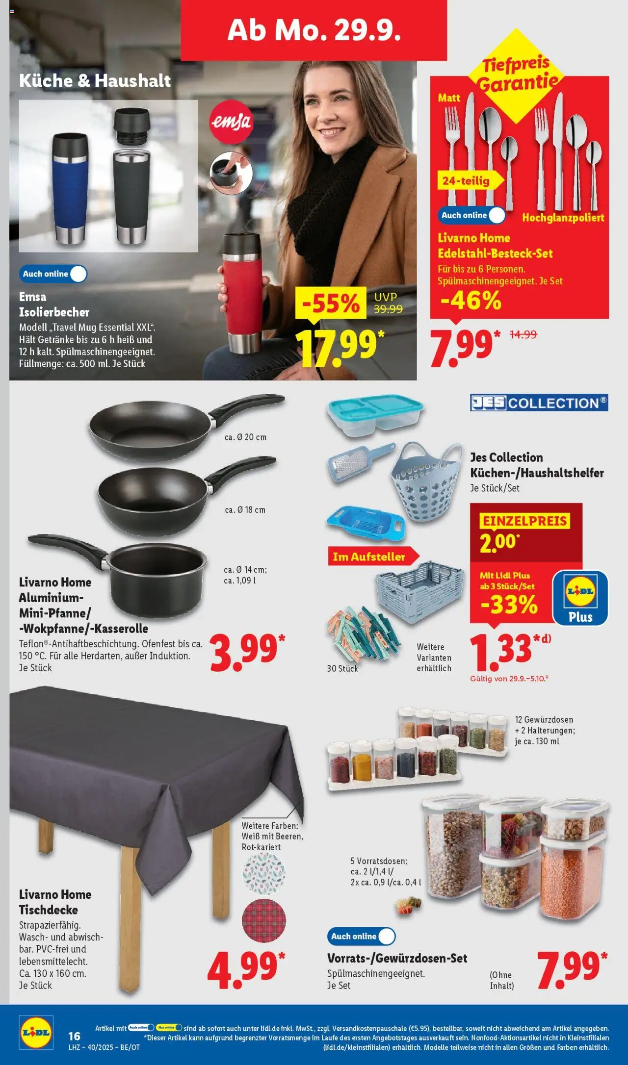 Lidl Prospekt Zossen – gültig ab 29.09.2025 | Seite: 26 | Produkte: Küche