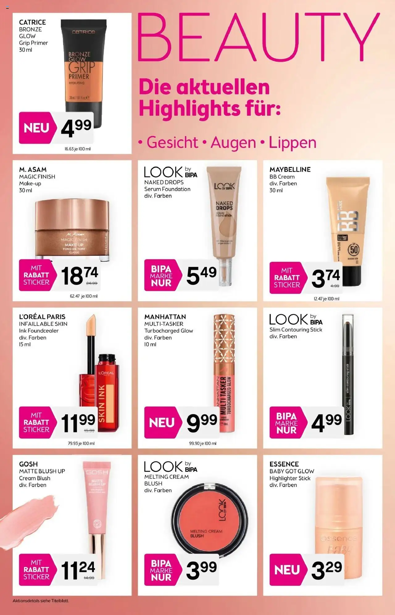 Bipa Thalheim Bei Wels gültig ab 09.10.2025 | Seite: 2 | Produkte: BB Cream