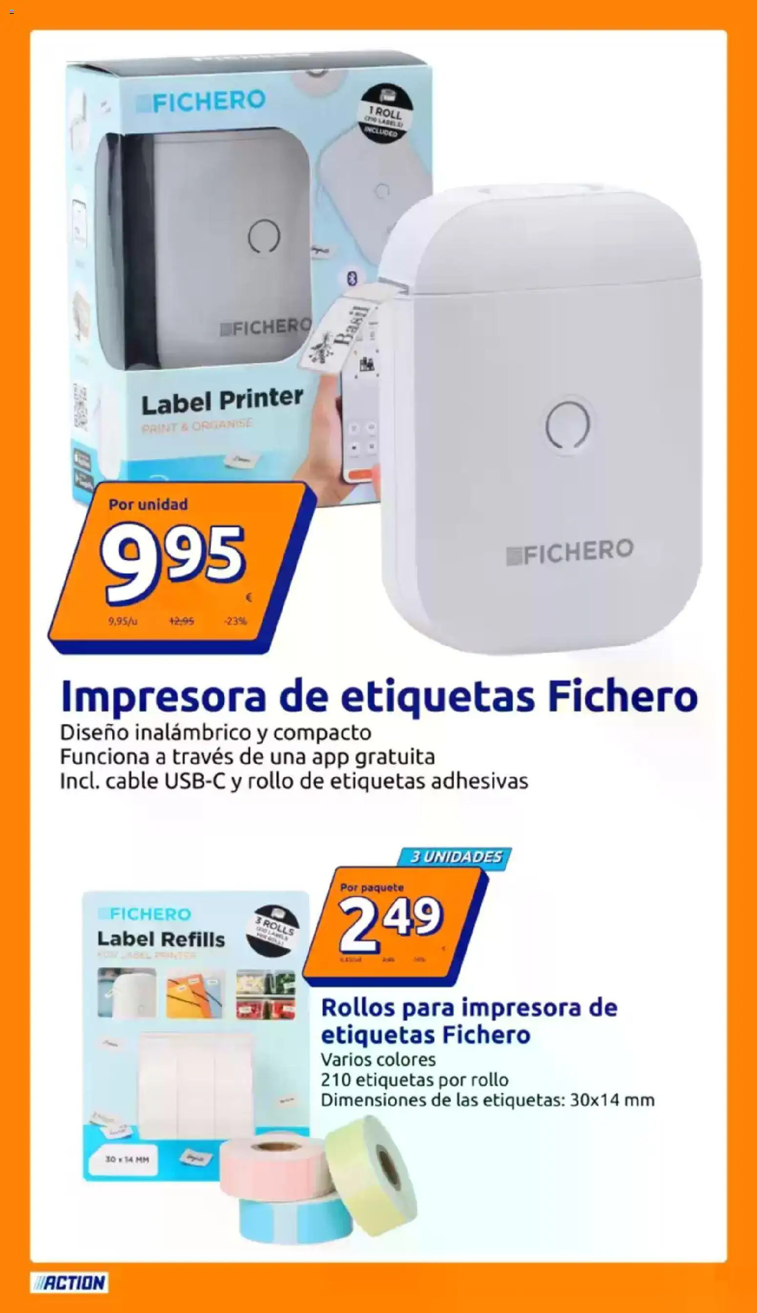 Action folleto │ válido desde el 04.03.2026 | Página: 11 | Productos: Impresora, Cable