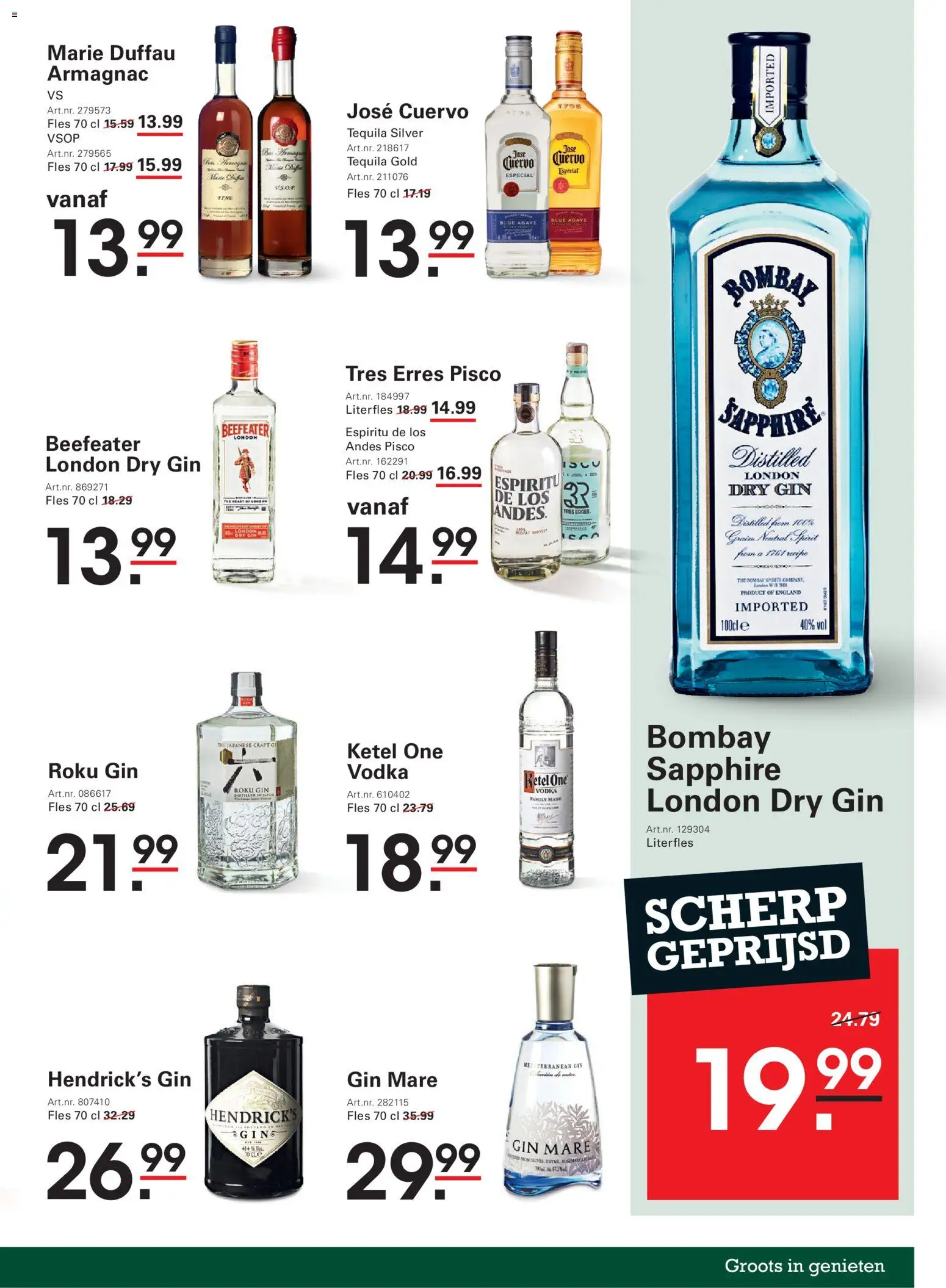 {H1} | Pagina: 11 | Producten: Gin, Fles, Ketel, Fehérje