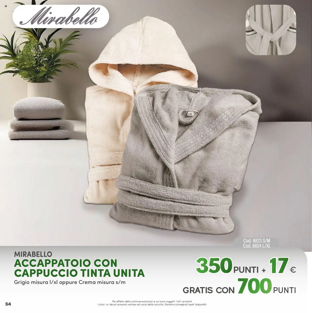 Volantino PIM Supermercati del 12.04.2025 | Pagina: 54 | Prodotti: Crema, Accappatoio, Cappuccio