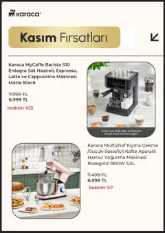 03.11.2025 tarihinden itibaren geçerli olan Karaca kataloğu önizlemesi | Sayfa: 4