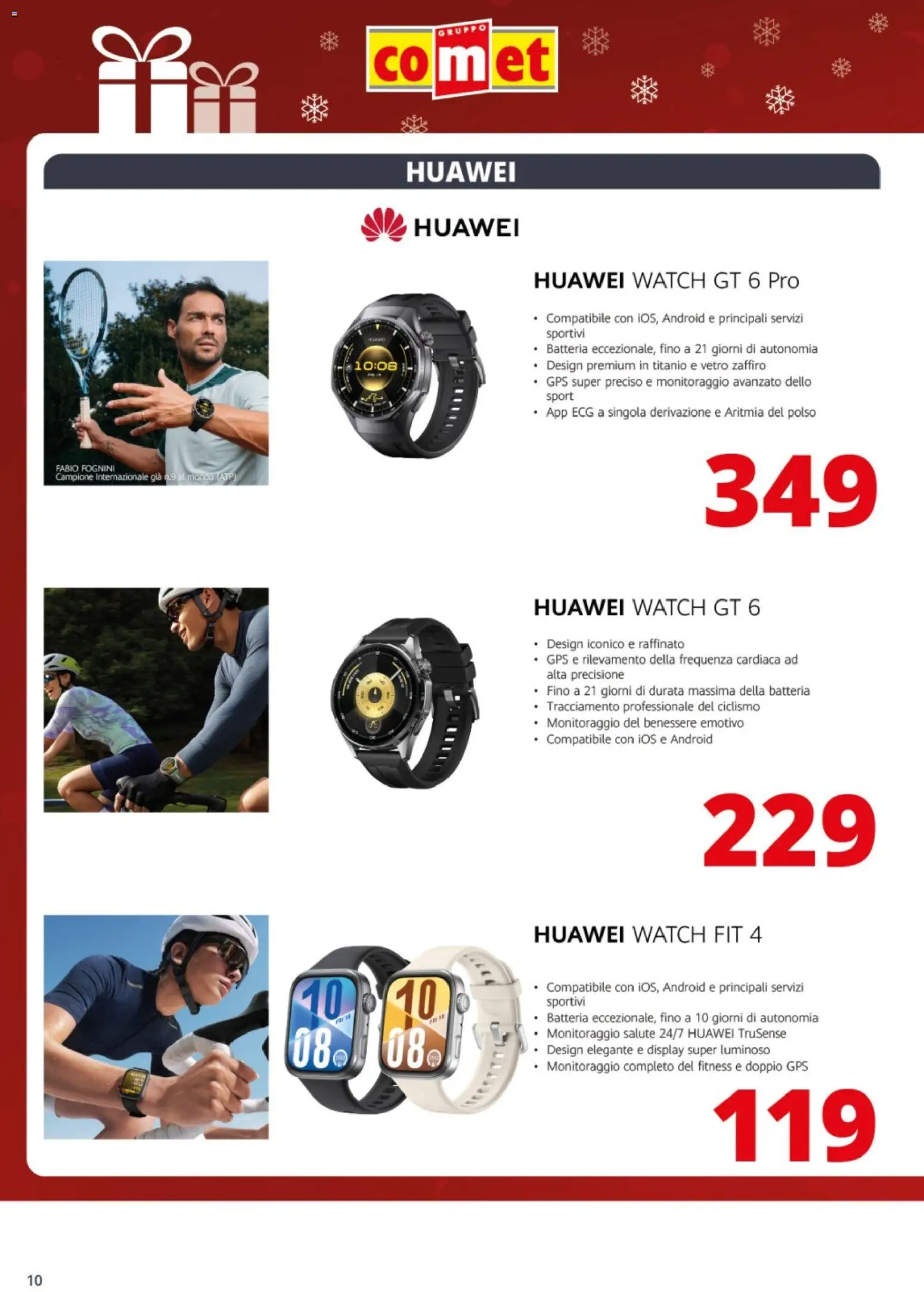 Volantino Comet del 12.12.2025 | Pagina: 10 | Prodotti: Huawei, Batteria