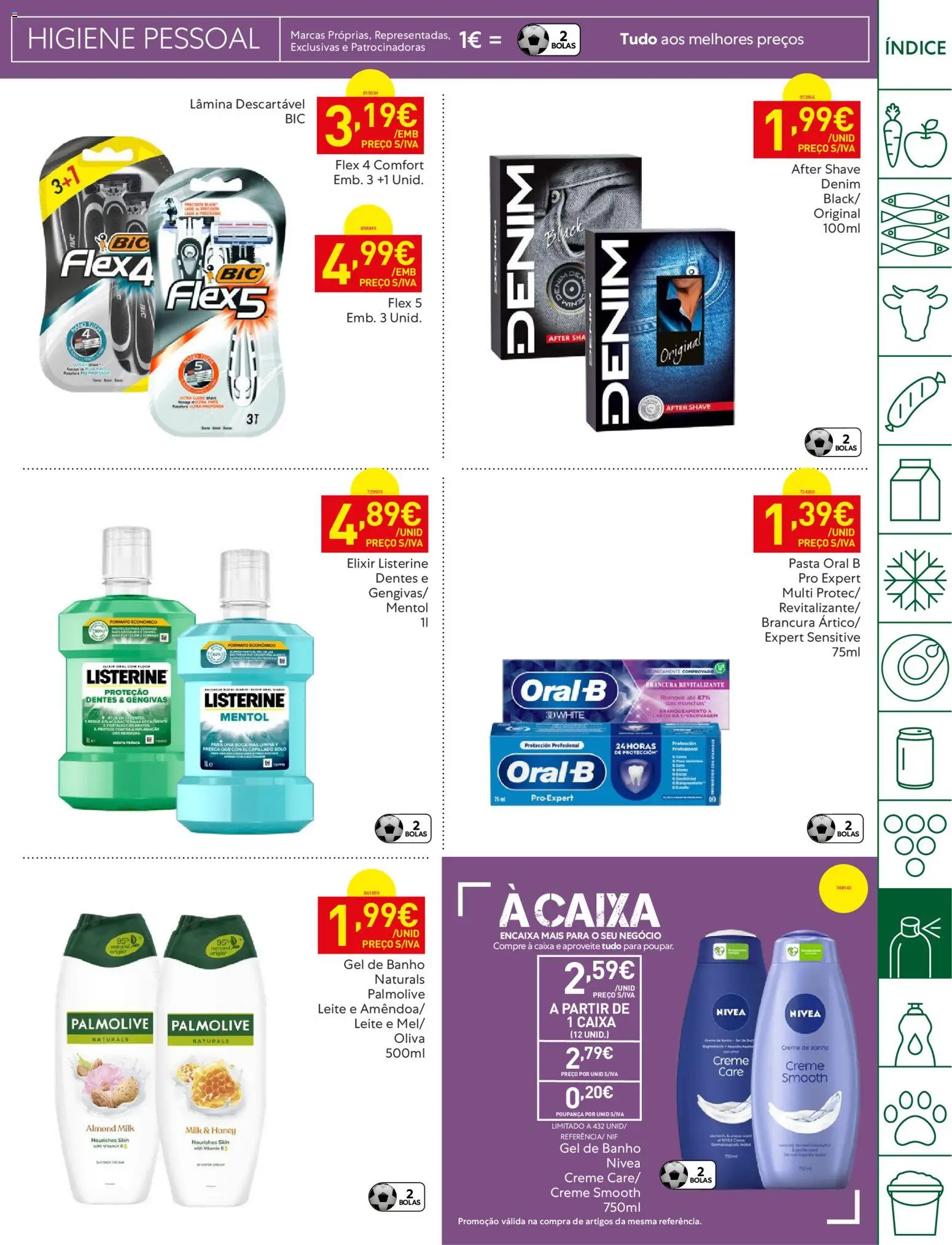 Recheio folheto │ válido de 28.04.2026 | Página: 43 | Produtos: Gel de banho, Leite, Banho, Creme