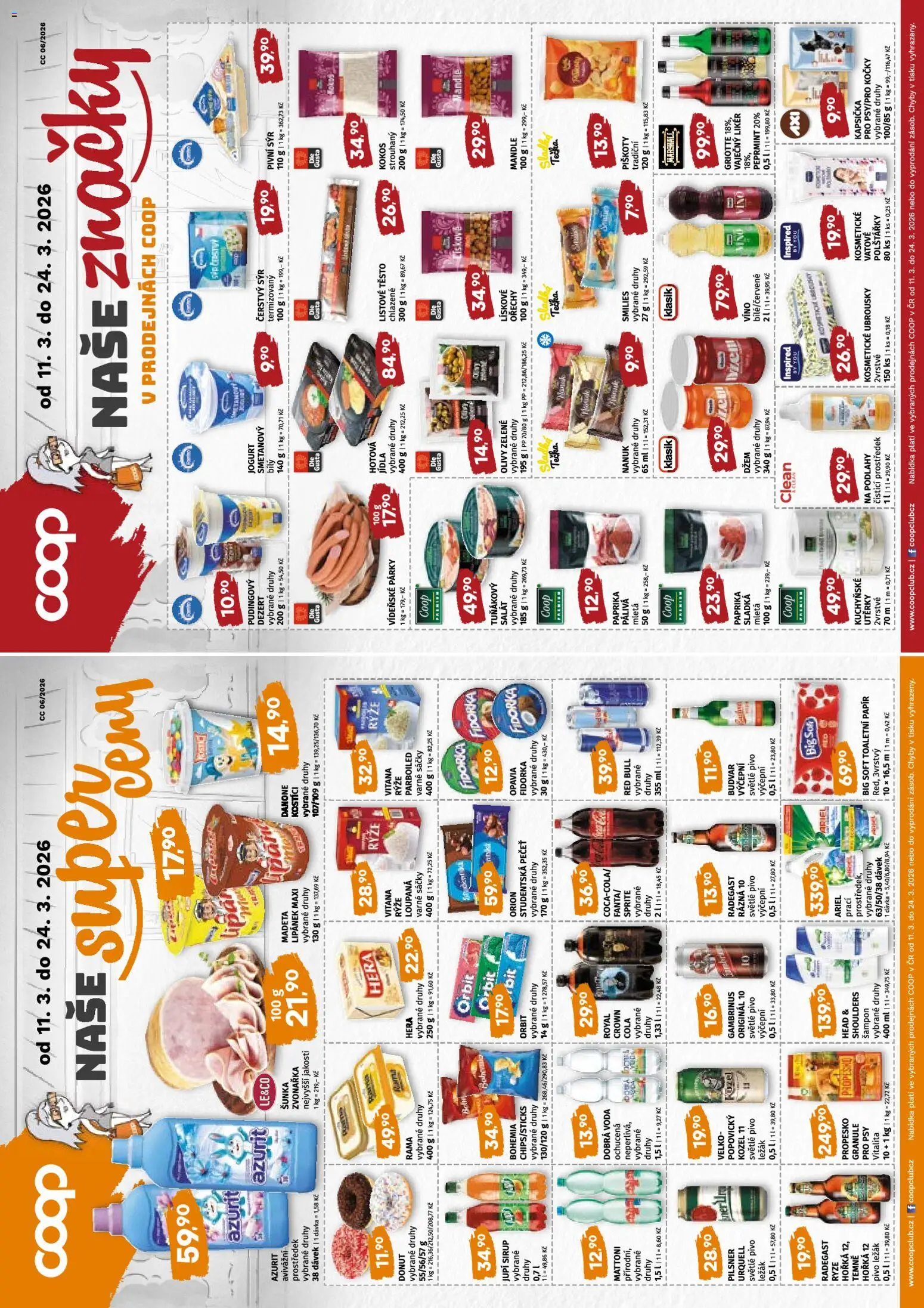 Coop leták od 11.03.2026 | Strana: 4 | Produkty: Salát, Likér, Jupí, Čerstvý sýr