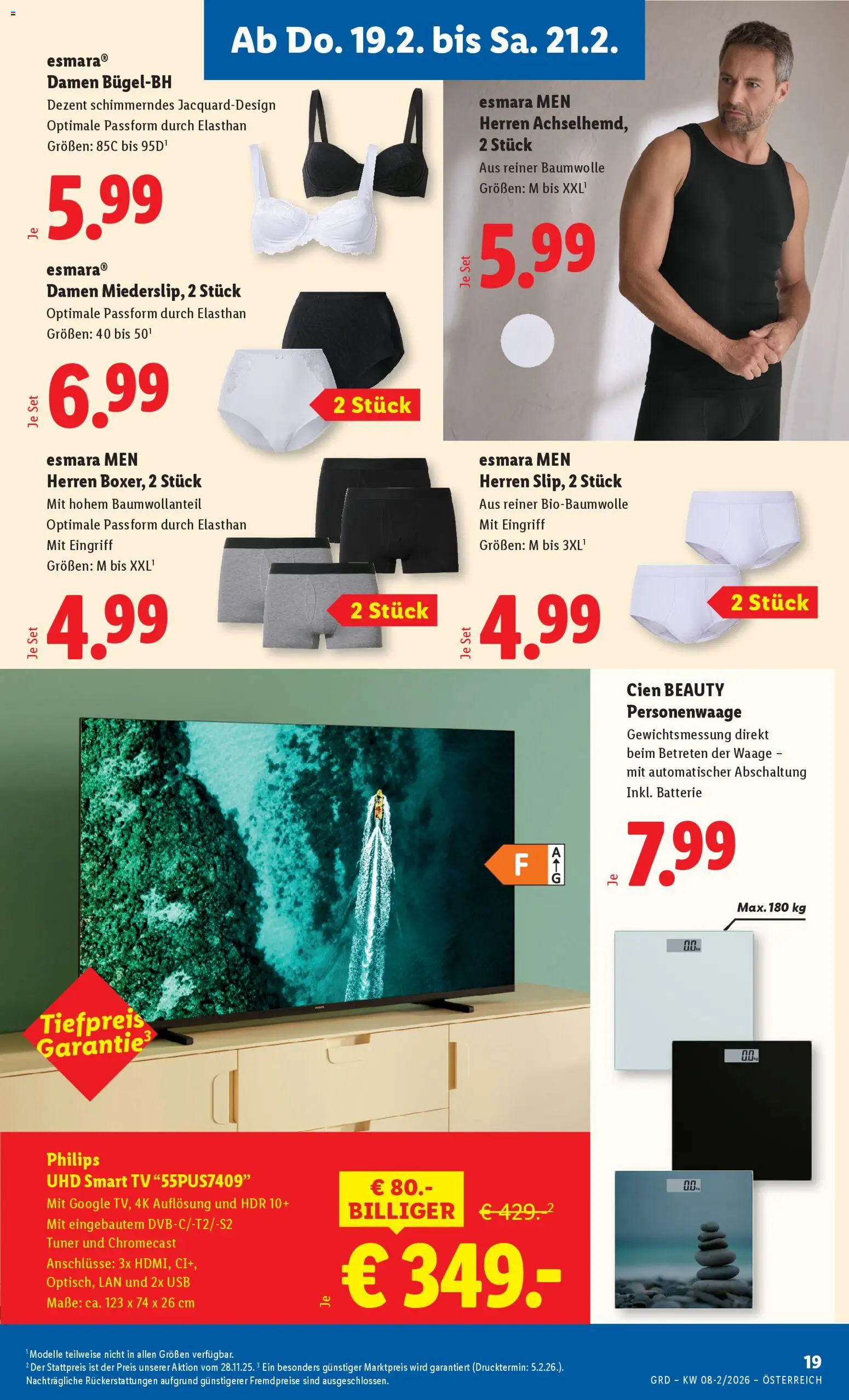 Lidl Flugblatt - Eisenstadt, Ebenfurth, Mattersburg gültig ab 19.02.2026 | Seite: 21