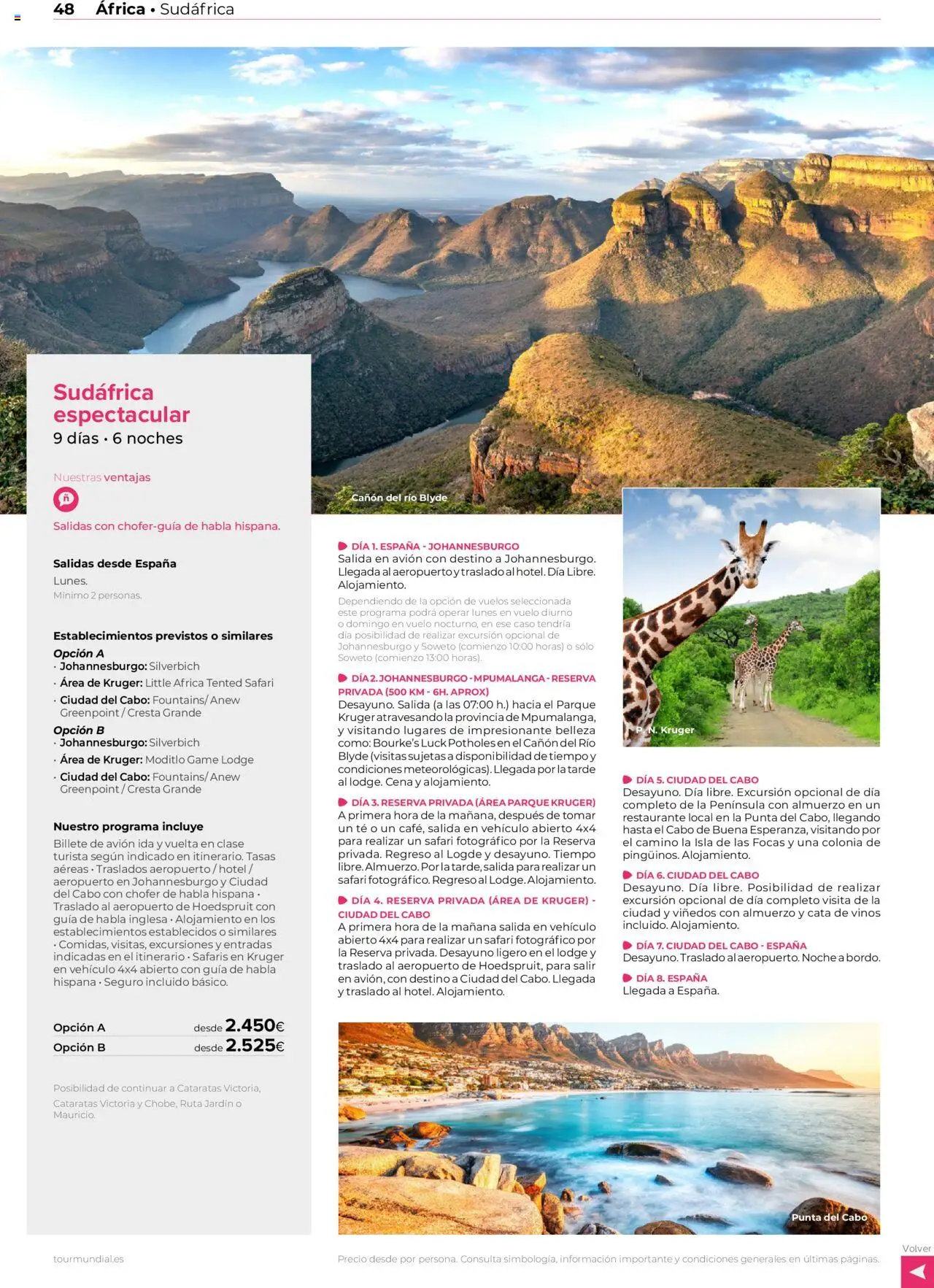 Viajes El Corte Inglés Africa y Oriente Medio │ válido desde el 01.01.2025 | Página: 48 | Productos: Colonia, Té