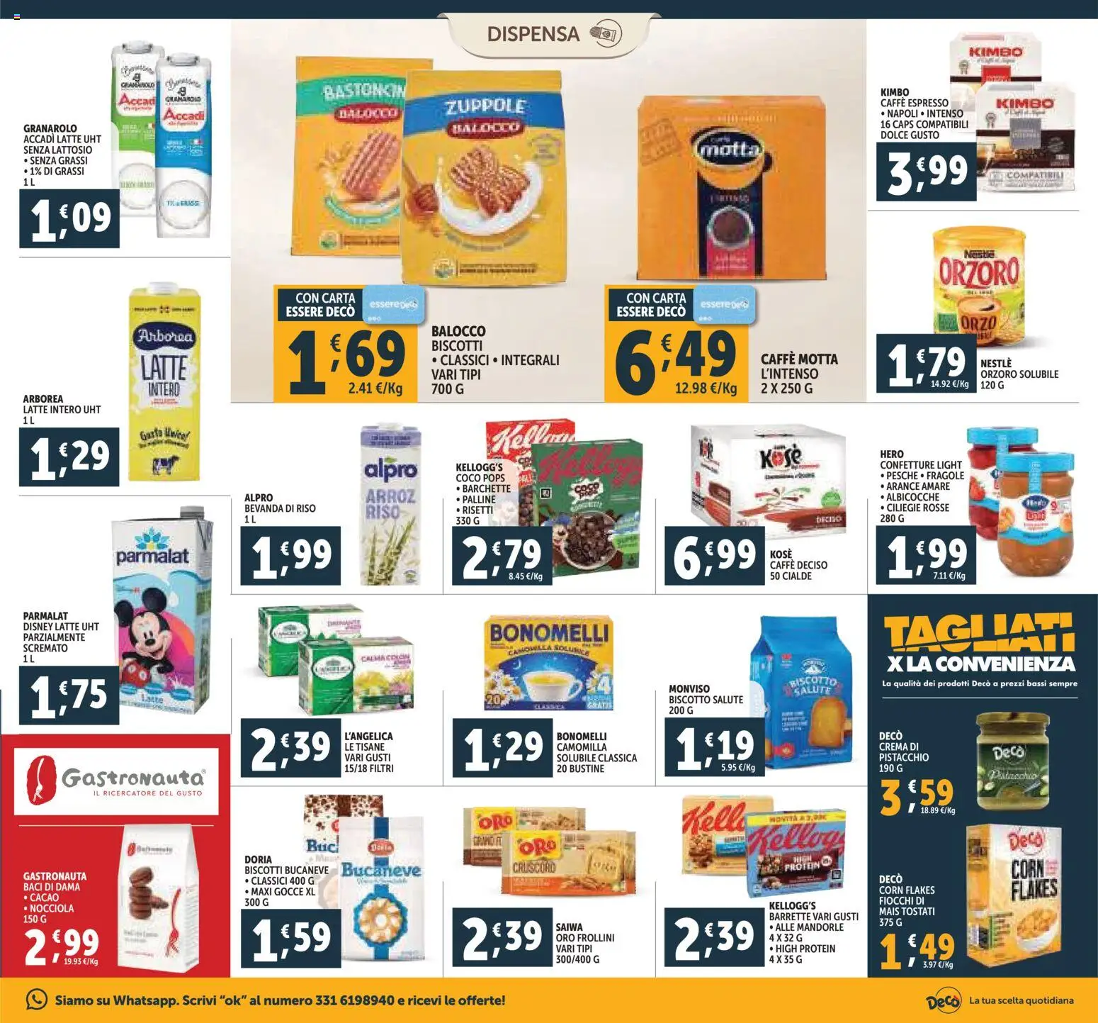 Volantino Decò del 20.11.2025 | Pagina: 11 | Prodotti: Mandorle, Albicocche, Frollini, Bevanda di riso