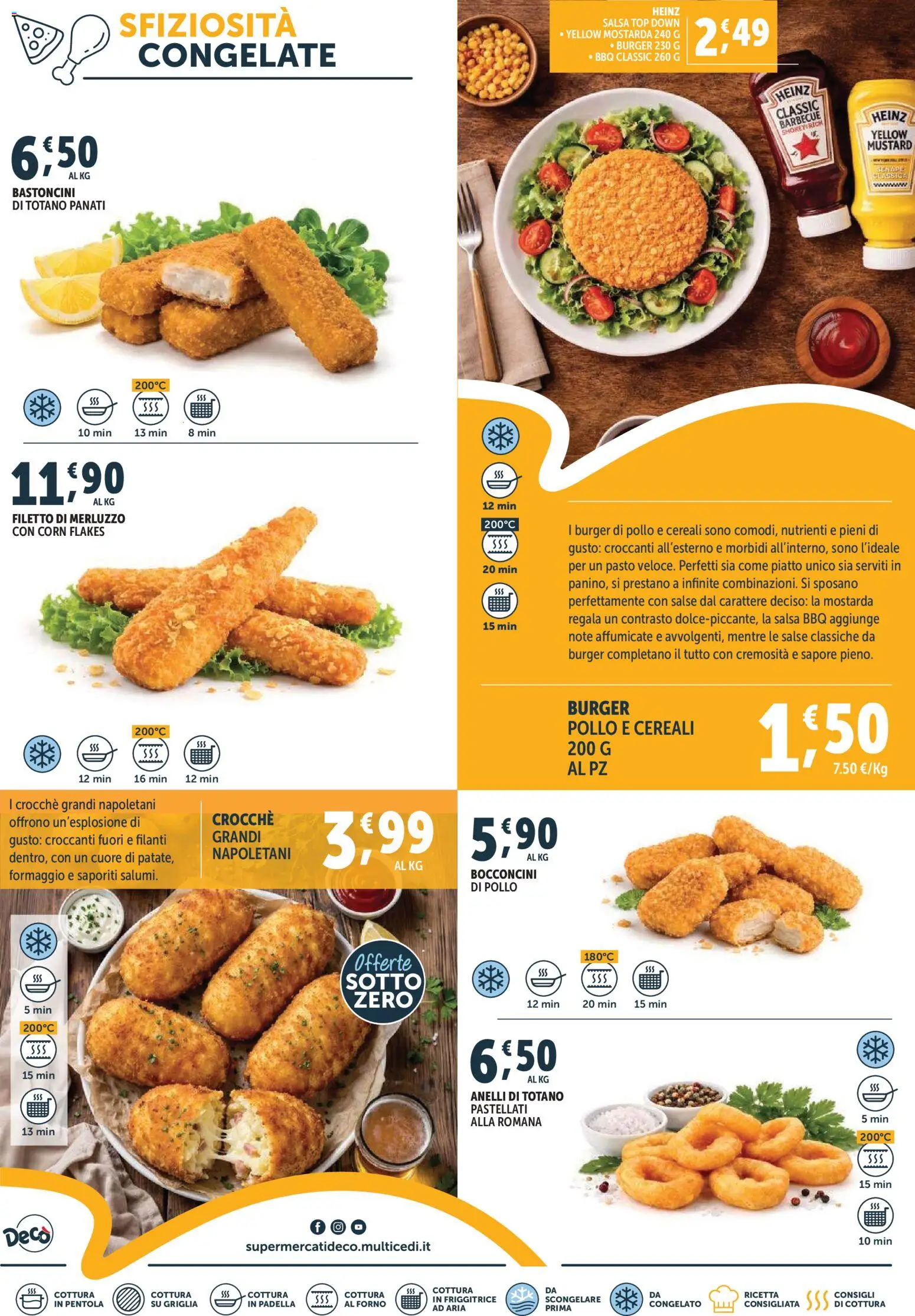 Volantino Decò del 09.04.2026 | Pagina: 3 | Prodotti: Pollo, Salsa, Barbecue, Formaggio