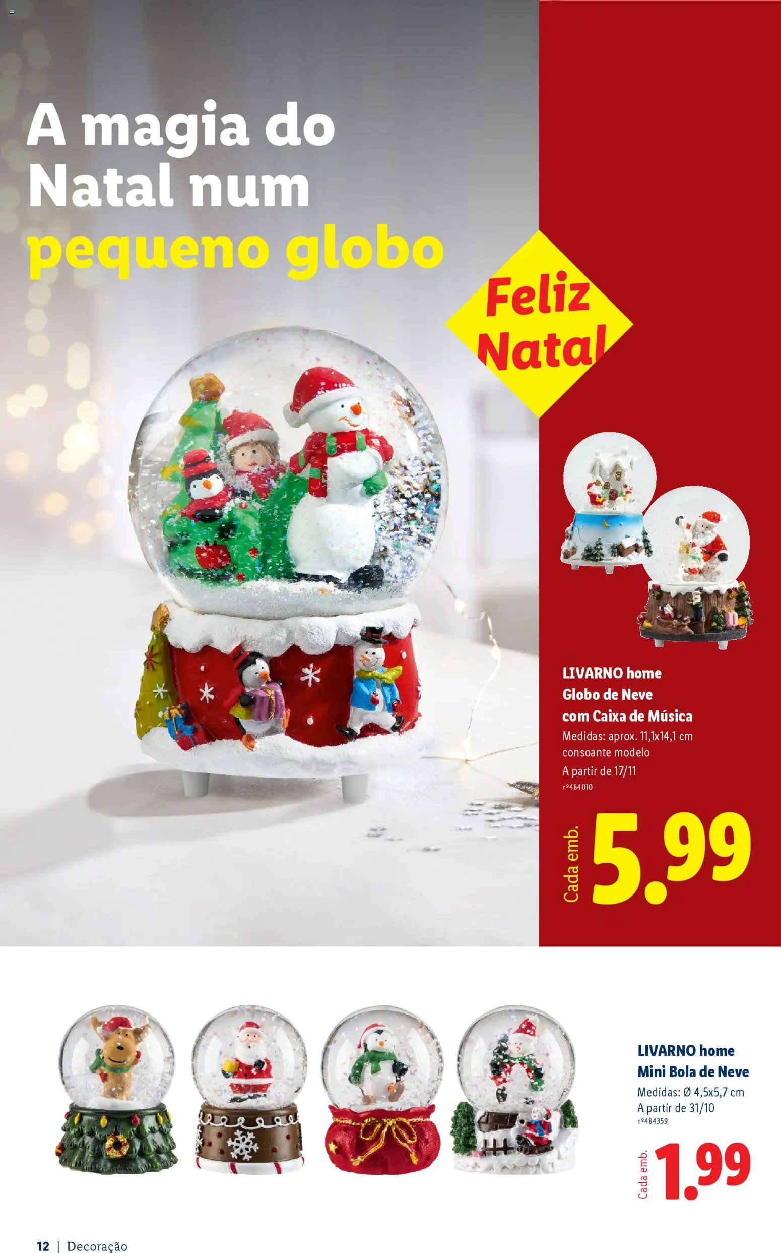 Lidl Folheto Especial │ válido de 22.10.2025 | Página: 12 | Produtos: Caixa, Nata