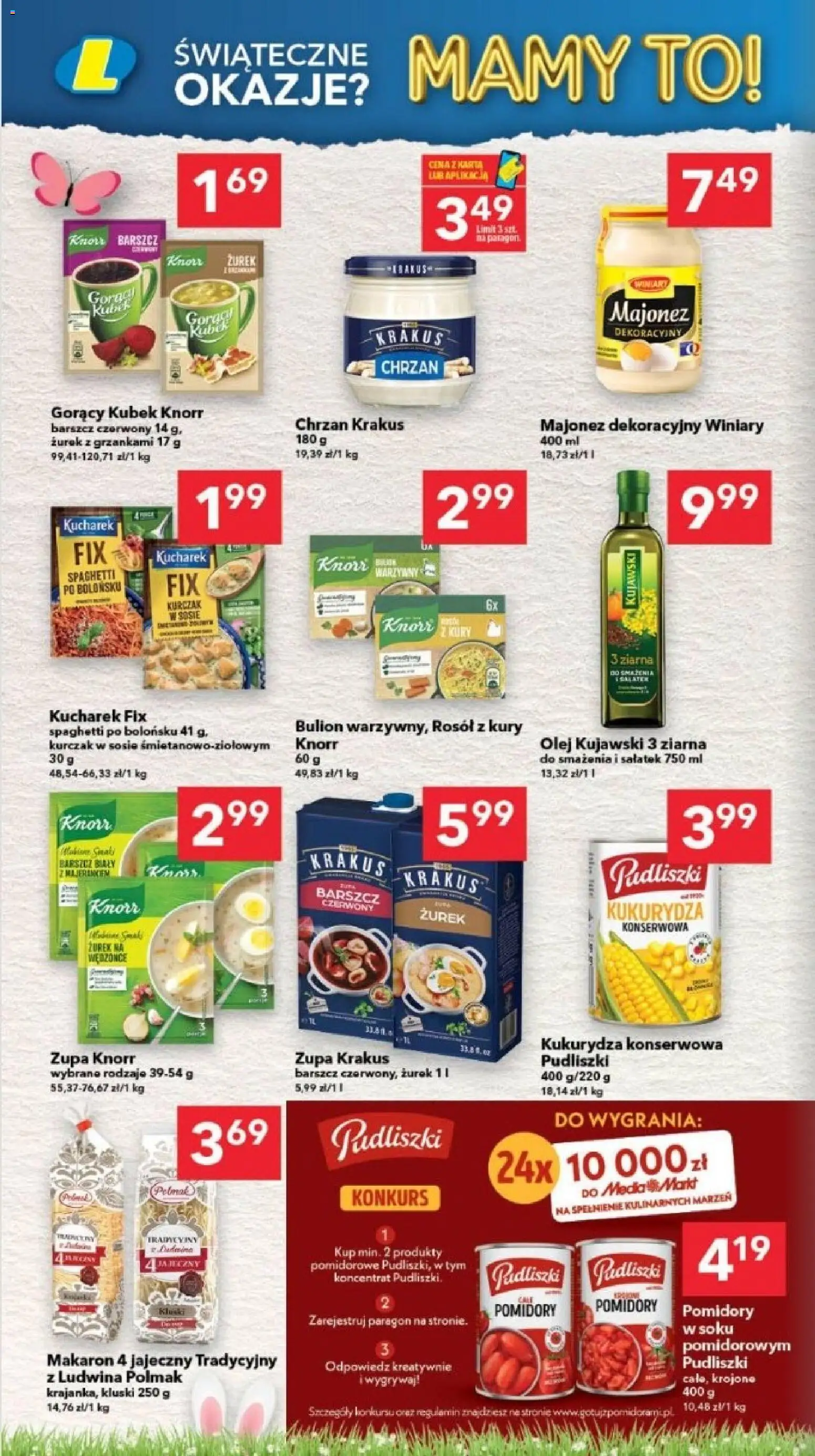 Lewiatan gazetka - Gdańsk od 12.03.2026 | Strona: 8 | Produkty: Barszcz, Kurczak, Chrzan, Olej