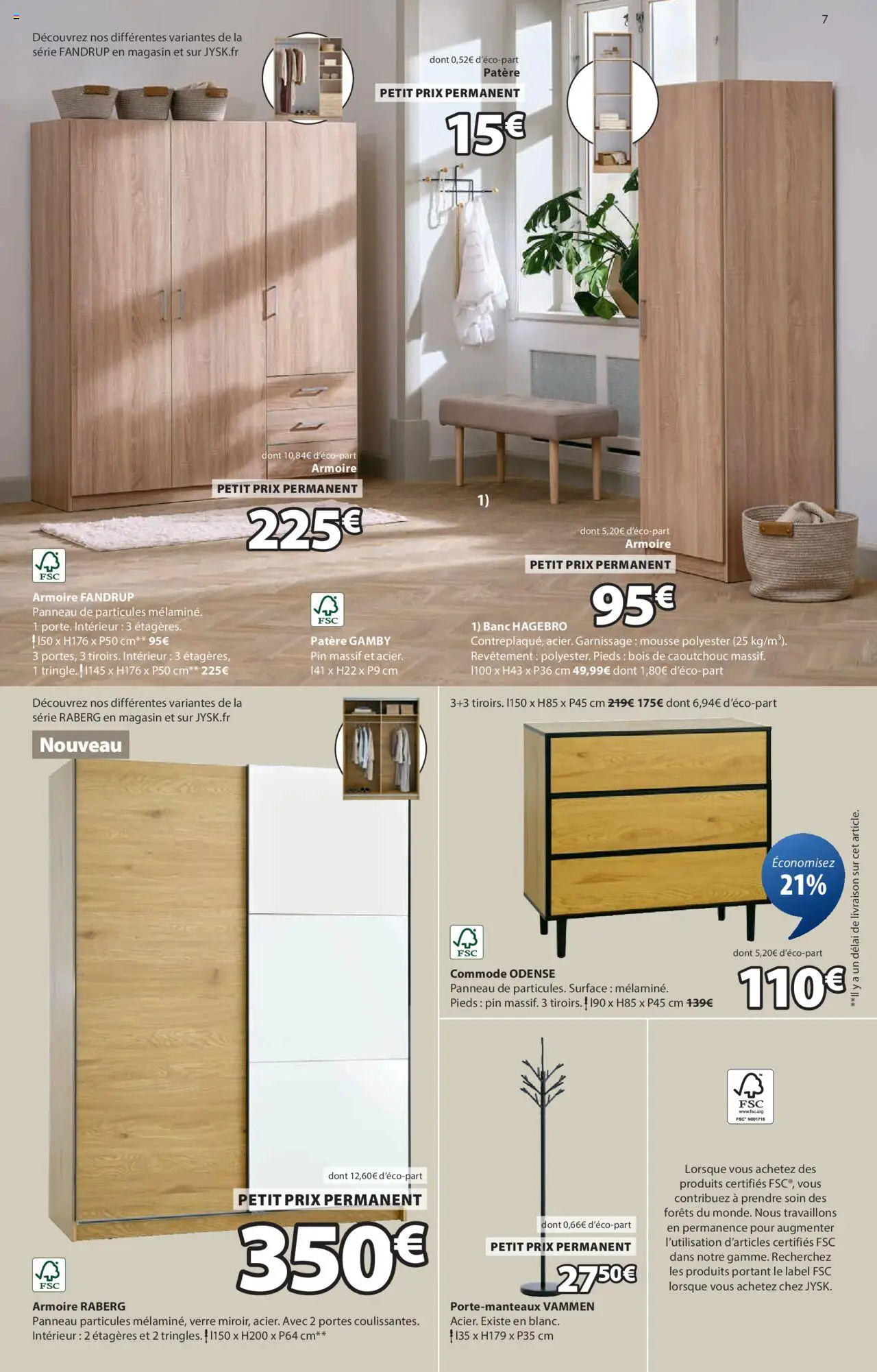 | Page: 7 | Produits: Parure de lit, Oreiller, Sommier, Table