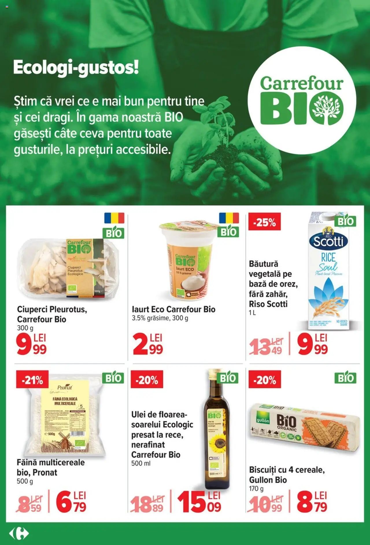 Catalog Carrefour – valabil de la 13.08.2025 | Pagină: 18 | Produse: Şerit ödül, Ciuperci, Ulei, Biscuiți