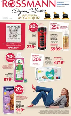 Rossmann Akciós újság - amely érvényes a következő dátumtól: 20.10.2025