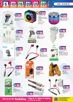 Preview of KM Trading - Weekend delights Al Safa & Safa Express Al Ain Edition valid from 04.12.2025 | Page: 6 | Products: Pizza, Løg, Kahvi, Viski