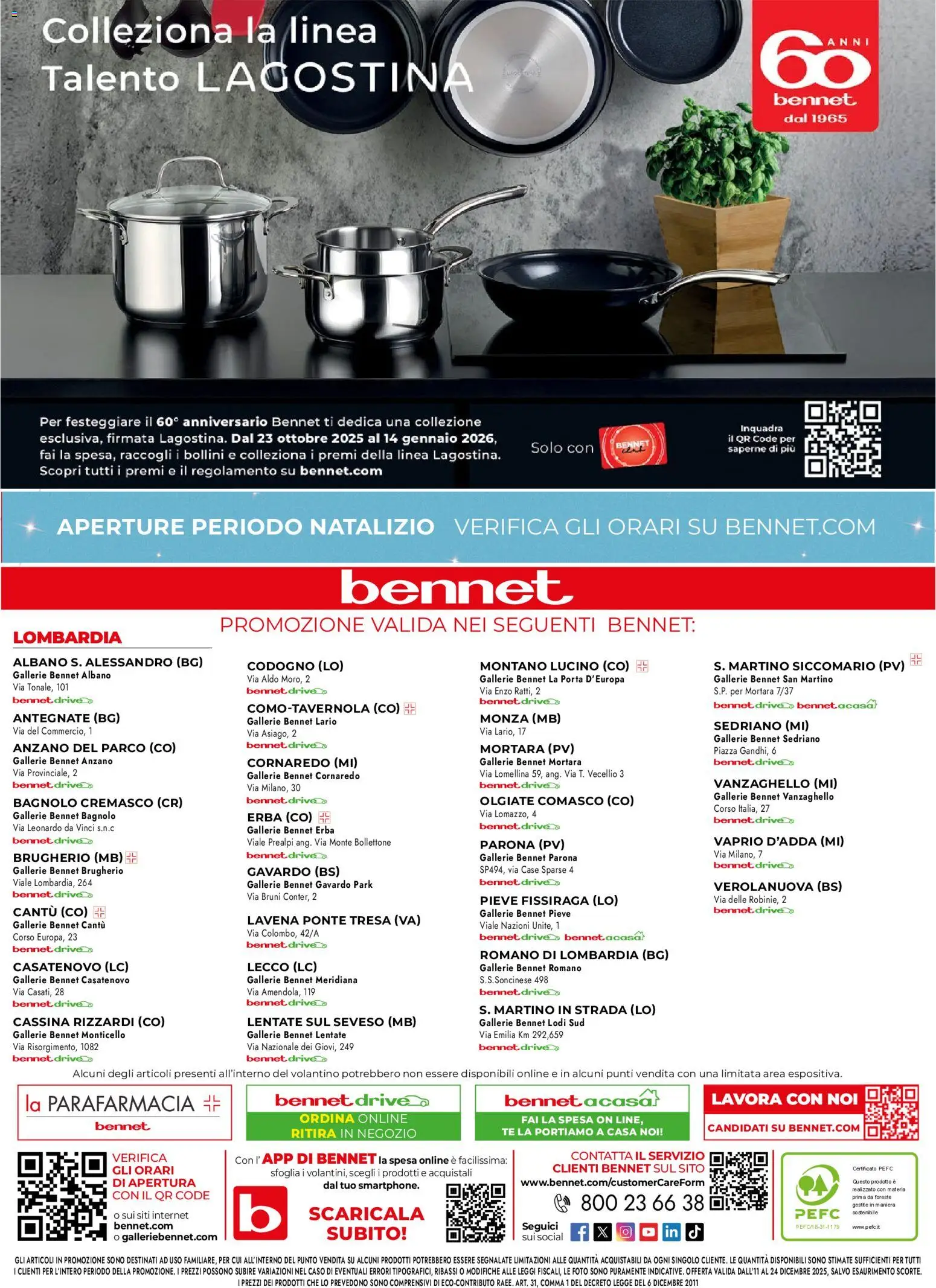Volantino bennet del 11.12.2025 | Pagina: 32 | Prodotti: Tè