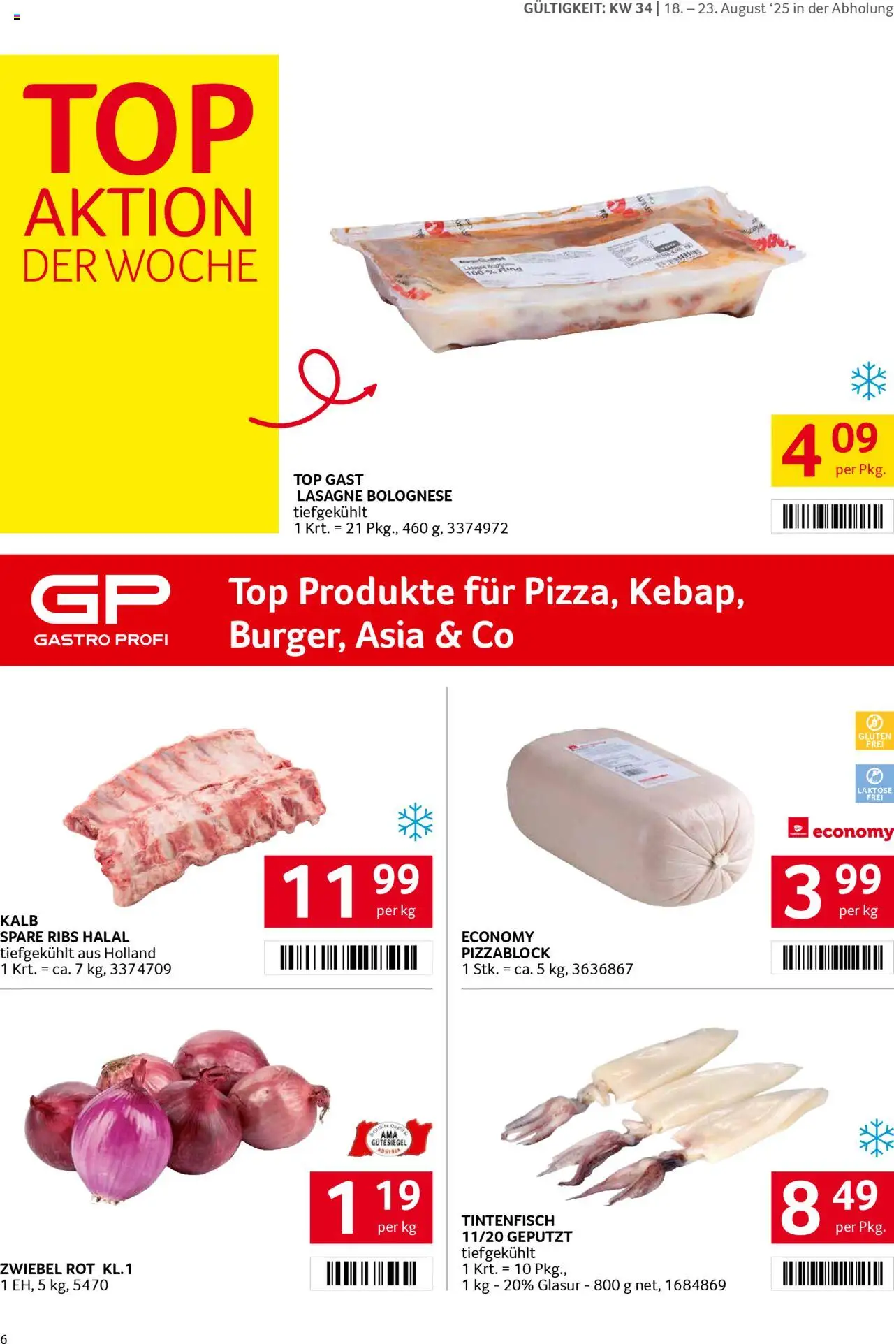 Transgourmet Flugblatt gültig ab 17.08.2025 | Seite: 6