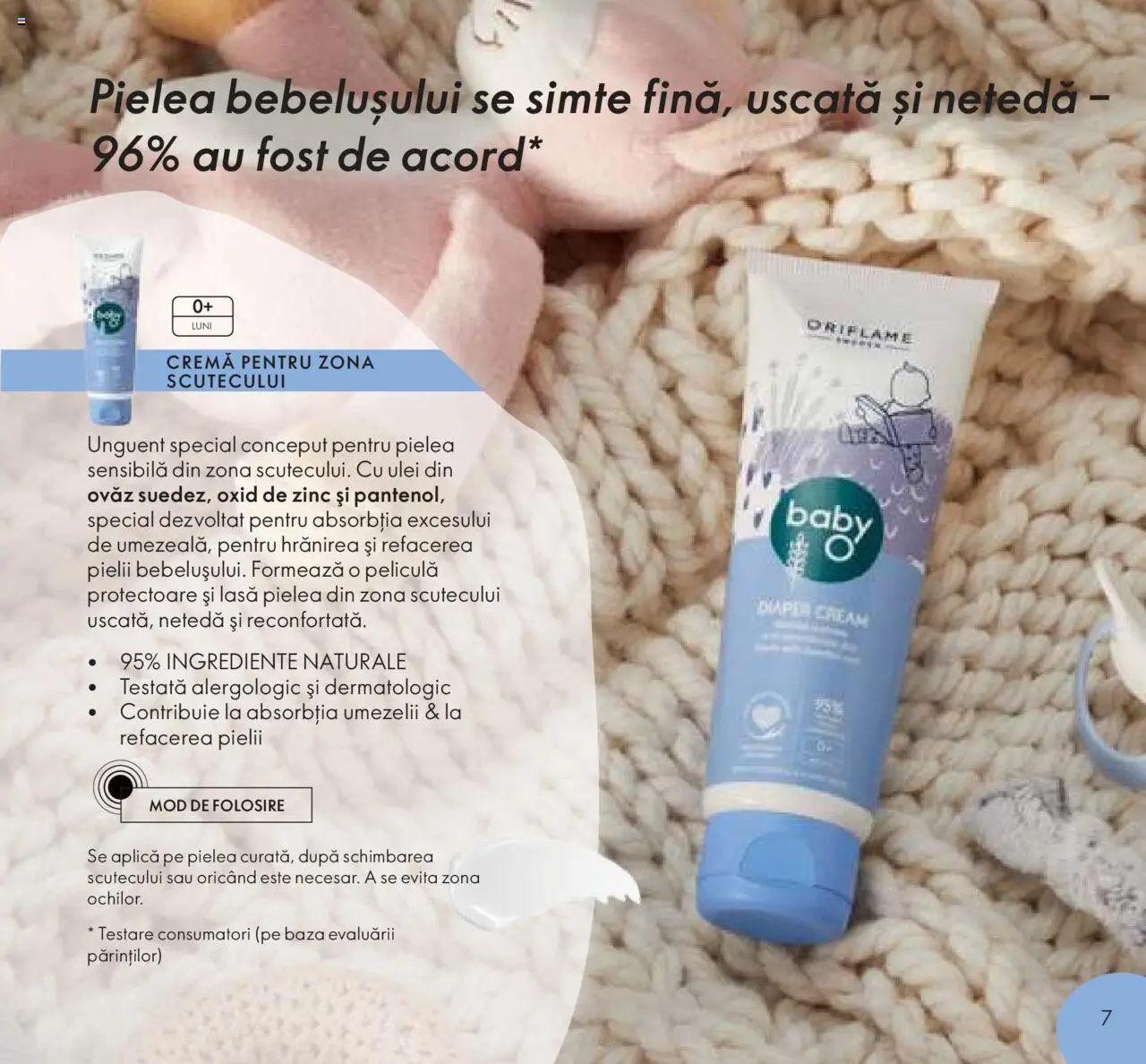 Oriflame catalog - Ghid Baby O – valabil de la 10.03.2022 | Pagină: 7