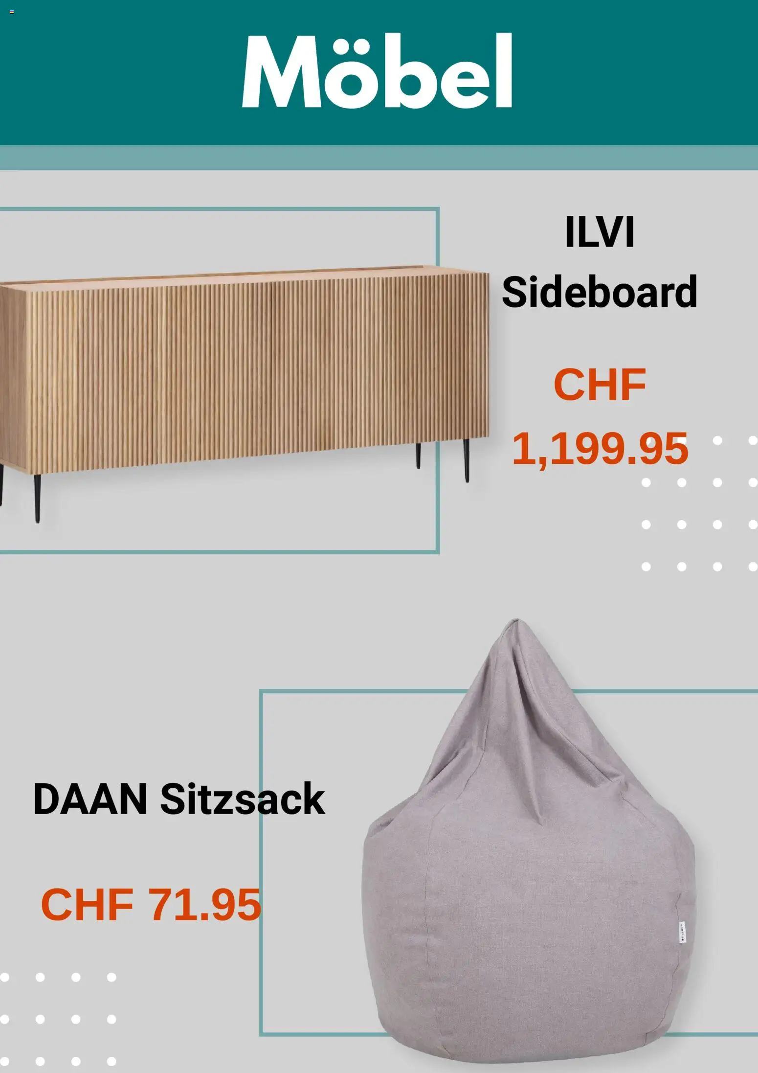 micasa Aktionen – gültig ab 05.11.2025 | Seite: 5 | Produkte: Sideboard, Sitzsack