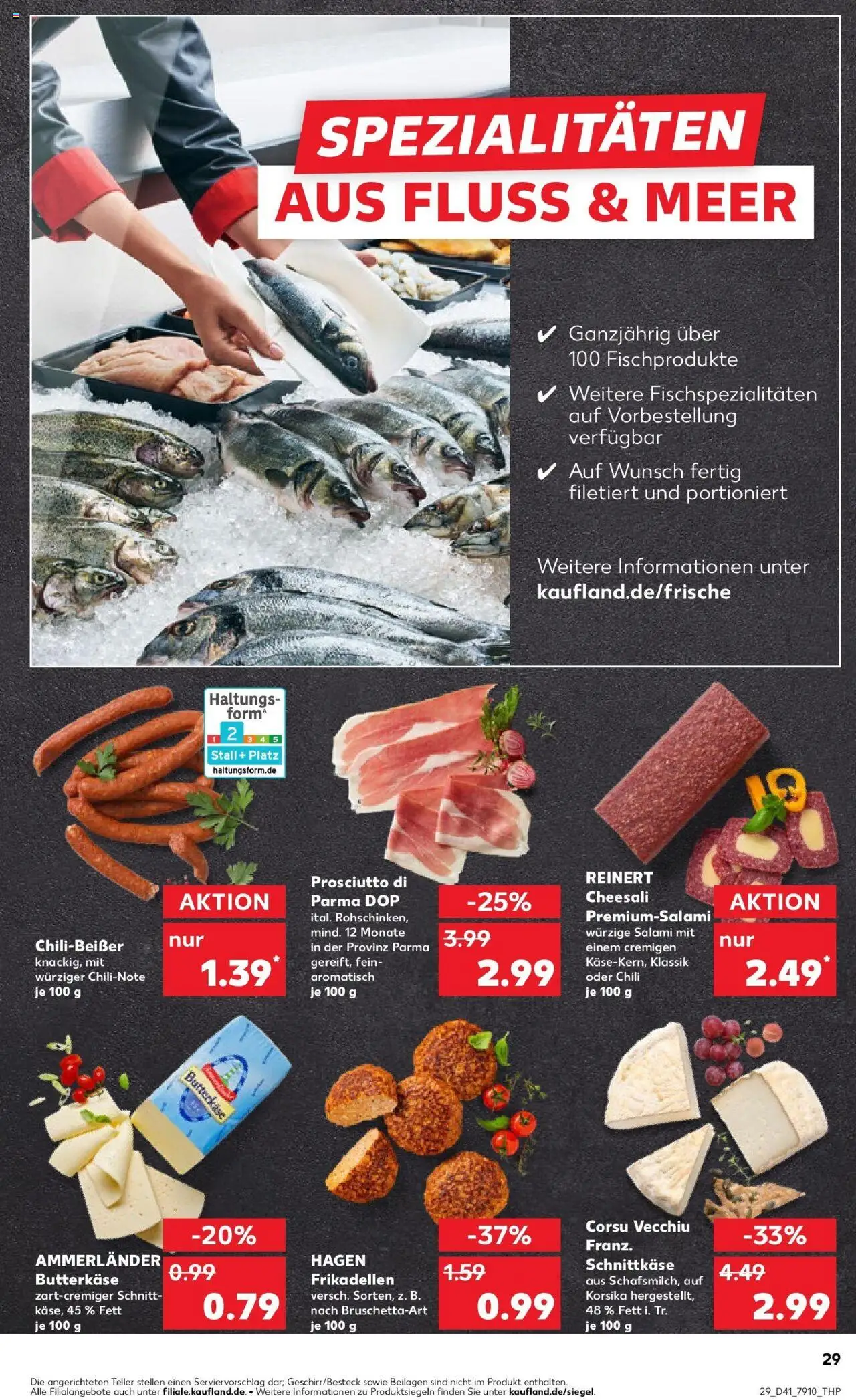 Kaufland prospekt Nürnberg	 – gültig ab 13.10.2025 | Seite: 29 | Produkte: Butter, Chili, Salami