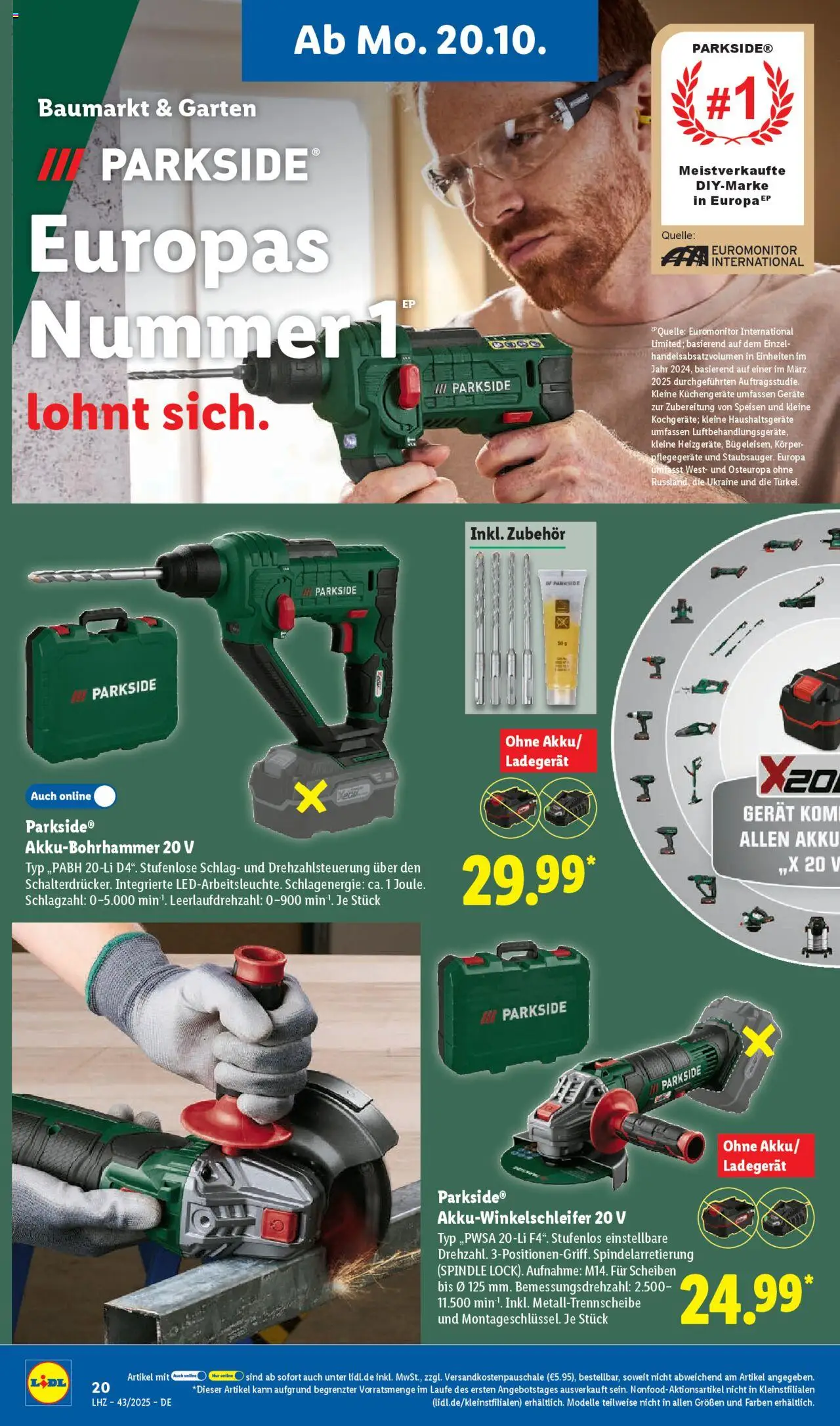 Lidl Prospekt Stuttgart-Mitte – gültig ab 20.10.2025 | Seite: 34 | Produkte: Ladegerät